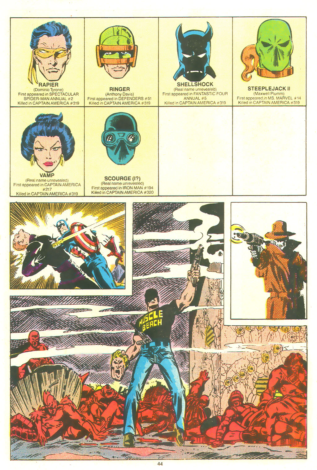 Read online The Official Handbook of the Marvel Universe Deluxe Edition comic -  Issue #19 - 46