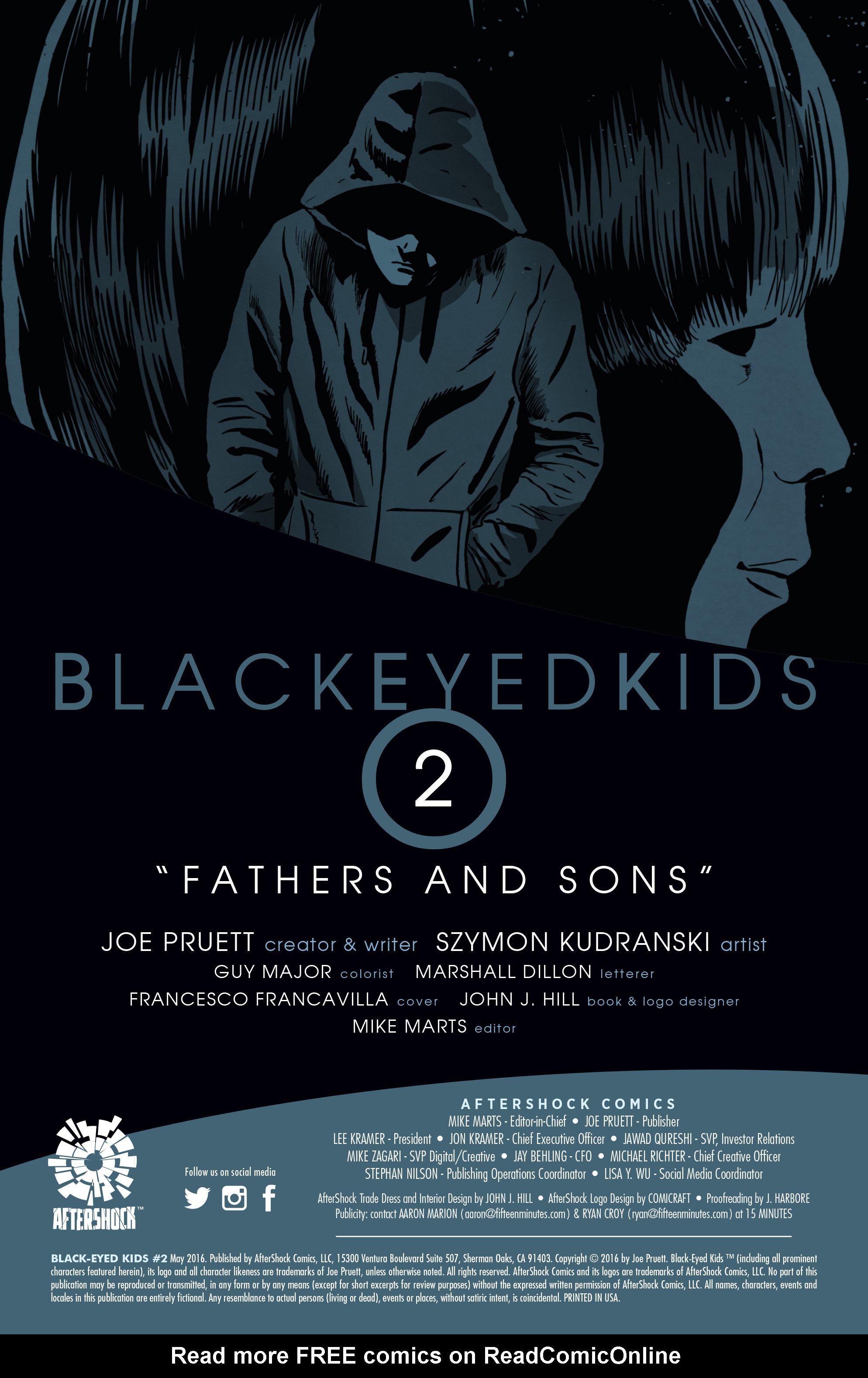 Read online Black-Eyed Kids comic -  Issue #2 - 2