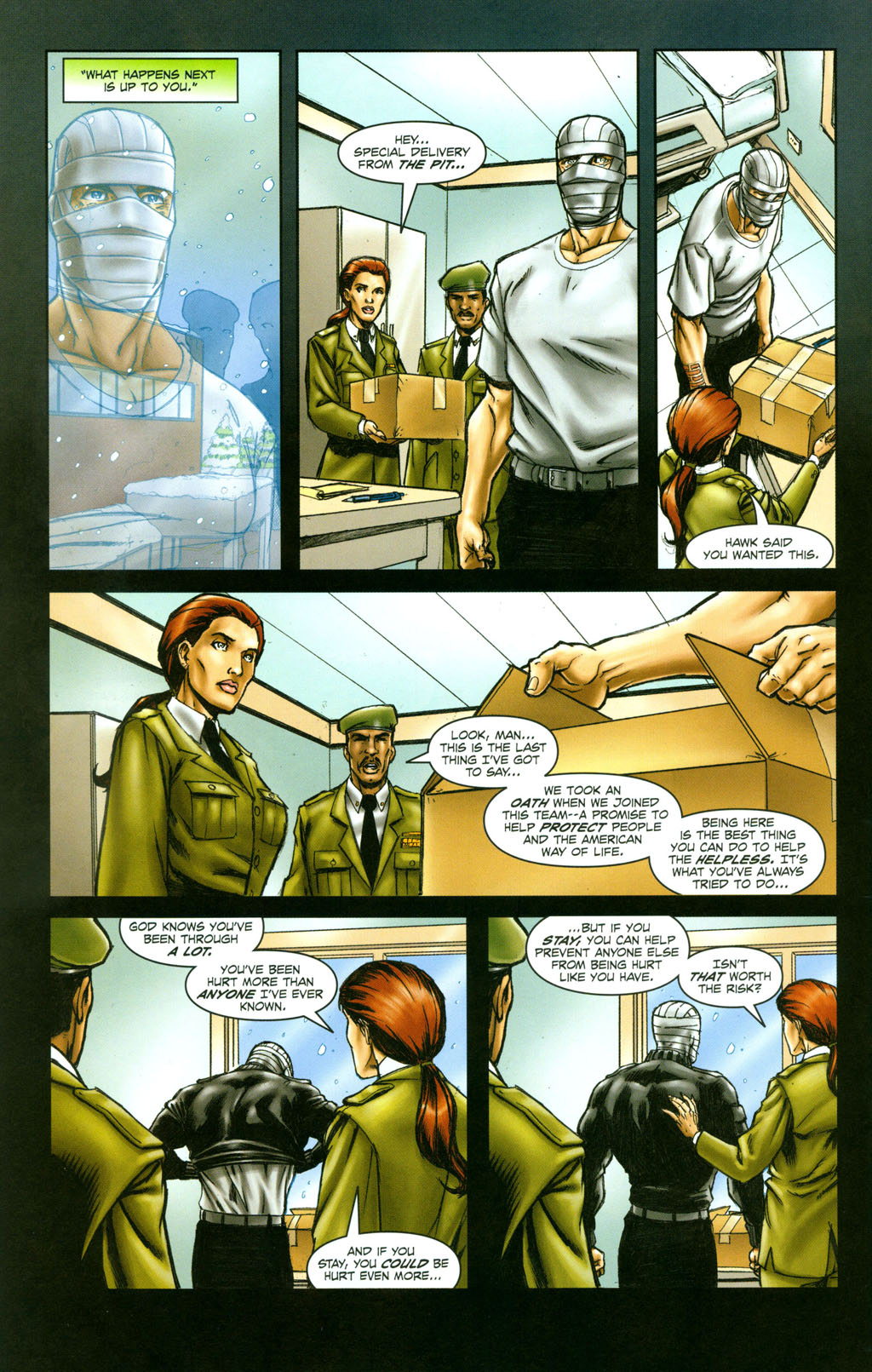 Read online Snake Eyes: Declassified comic -  Issue #6 - 23