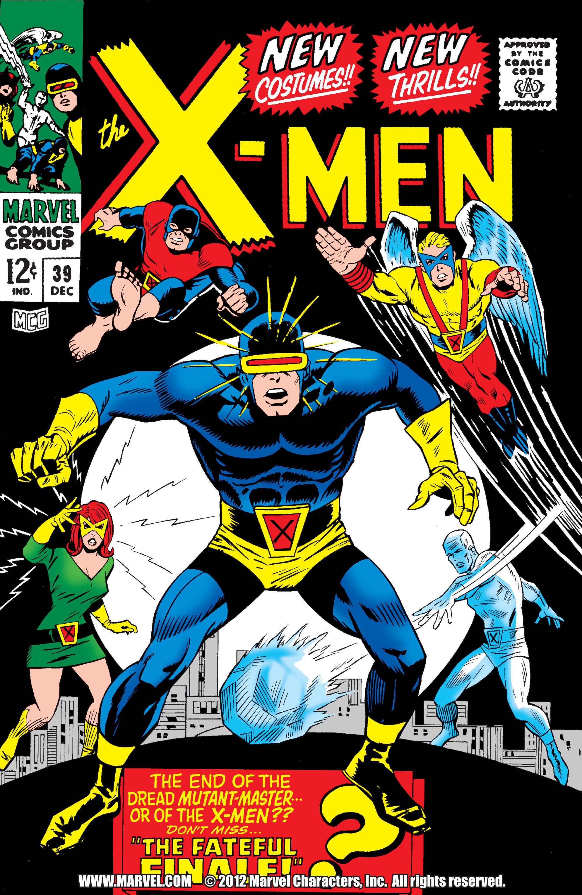 Read online Uncanny X-Men (1963) comic -  Issue #39 - 1