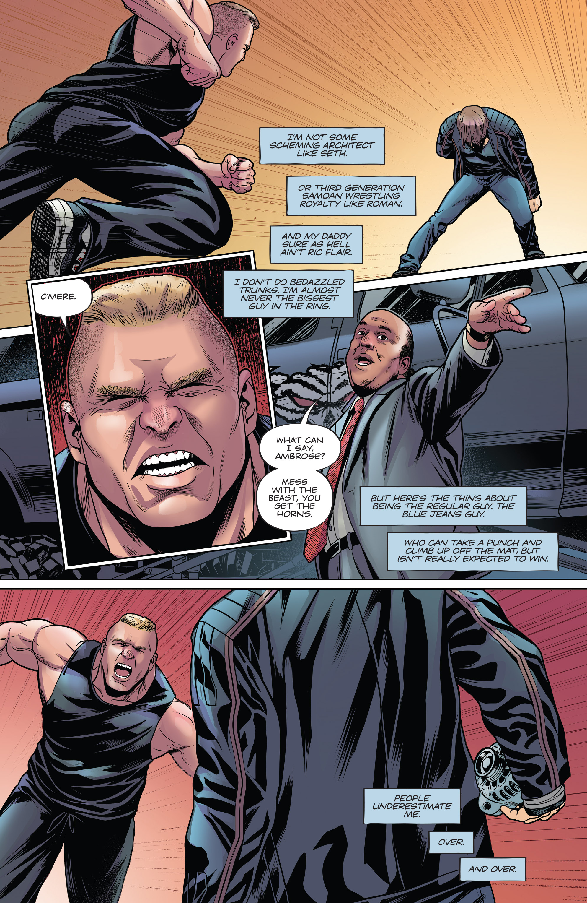 Read online WWE comic -  Issue #5 - 18