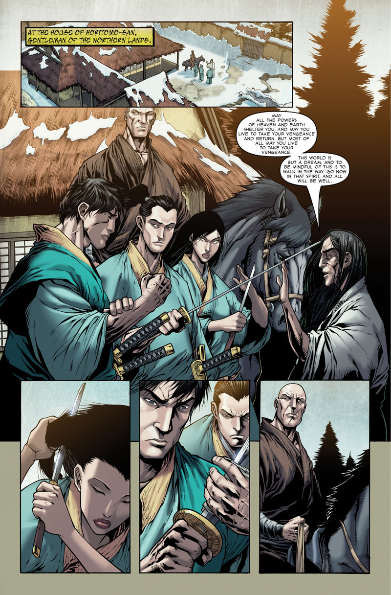 Read online Samurai's Blood comic -  Issue #6 - 2