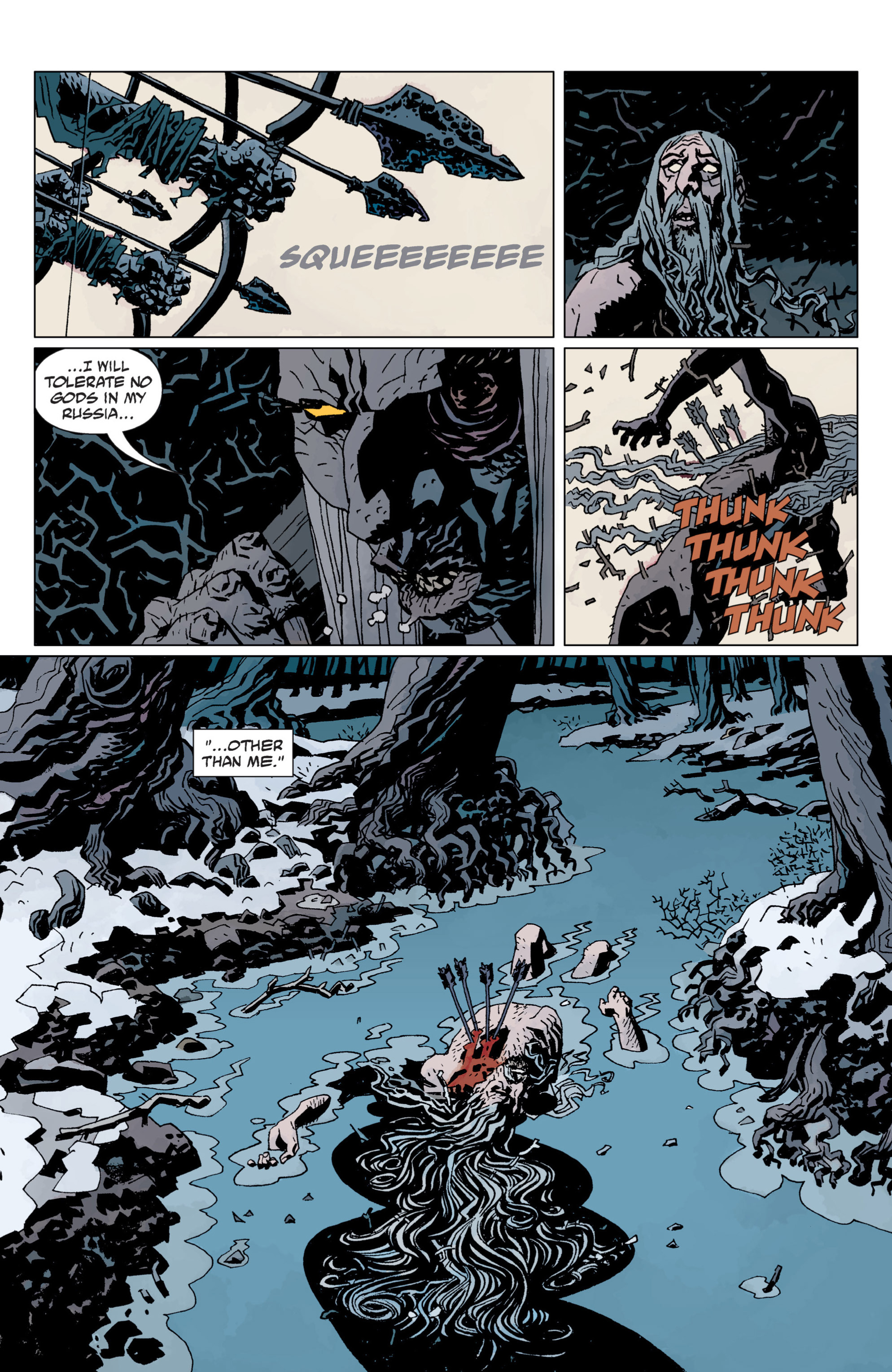 Read online Hellboy comic -  Issue #8 - 86