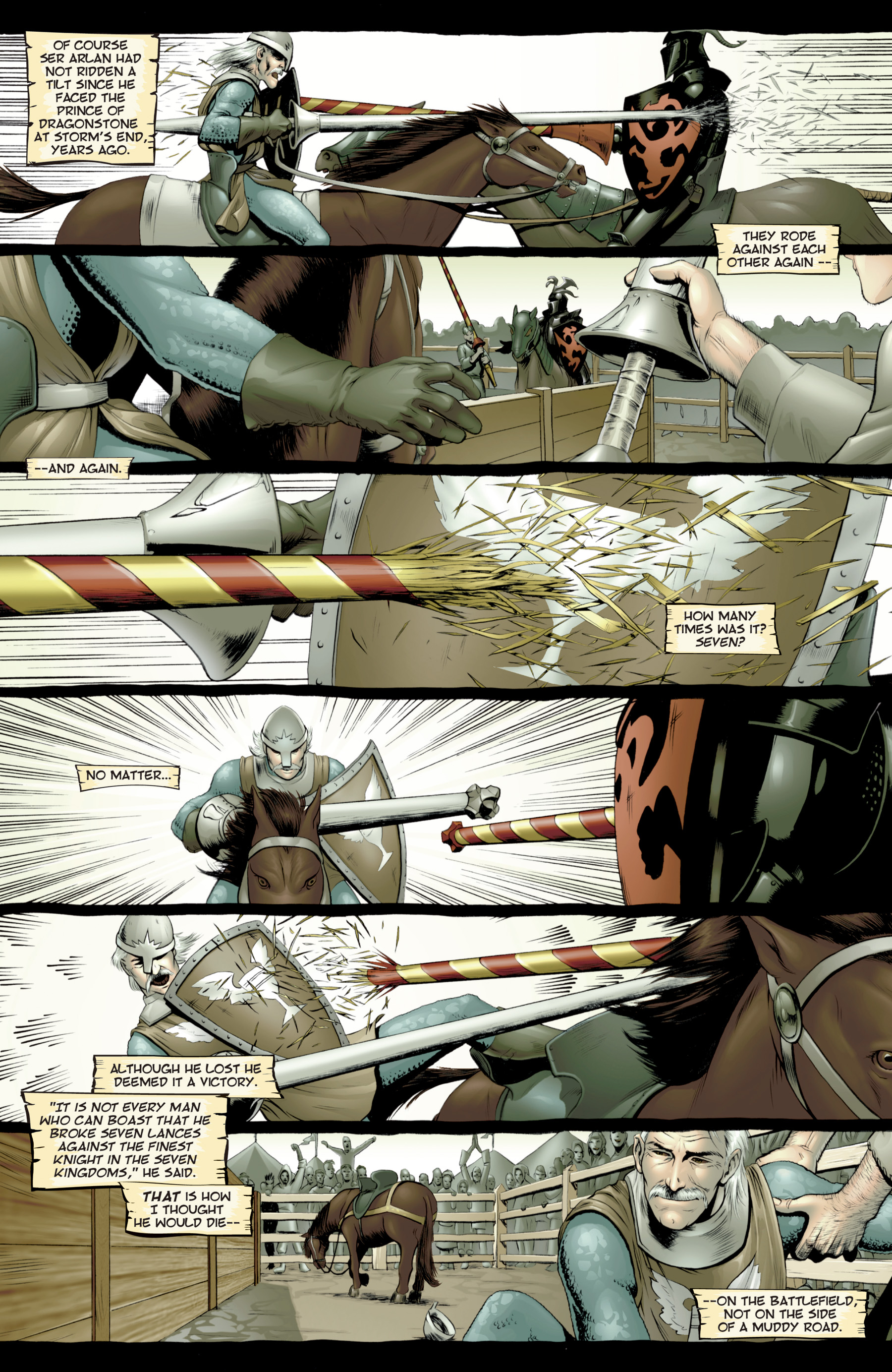 Read online The Hedge Knight: The Graphic Novel comic -  Issue # Full - 8