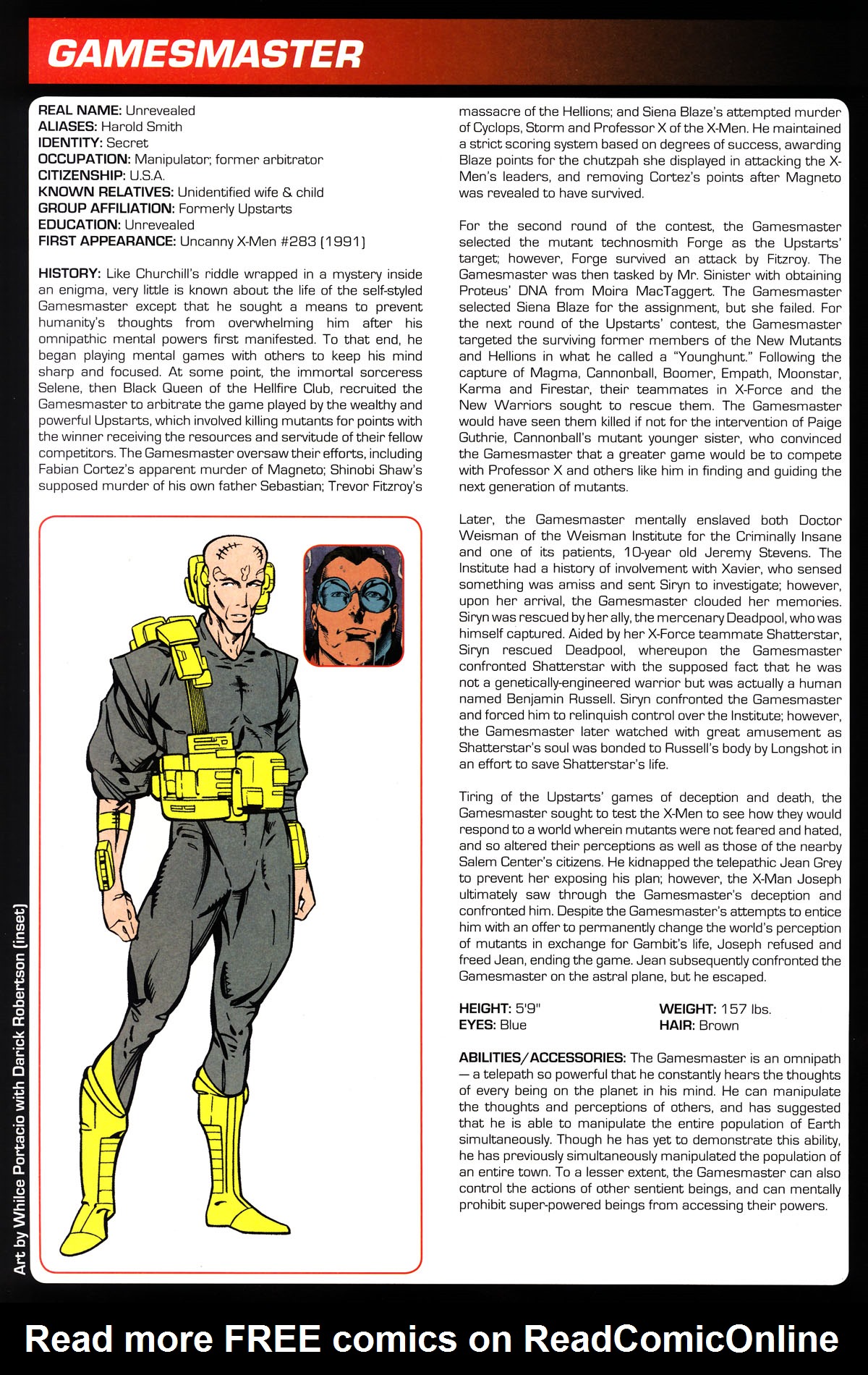Read online Marvel Legacy:  The 1990's Handbook comic -  Issue # Full - 16