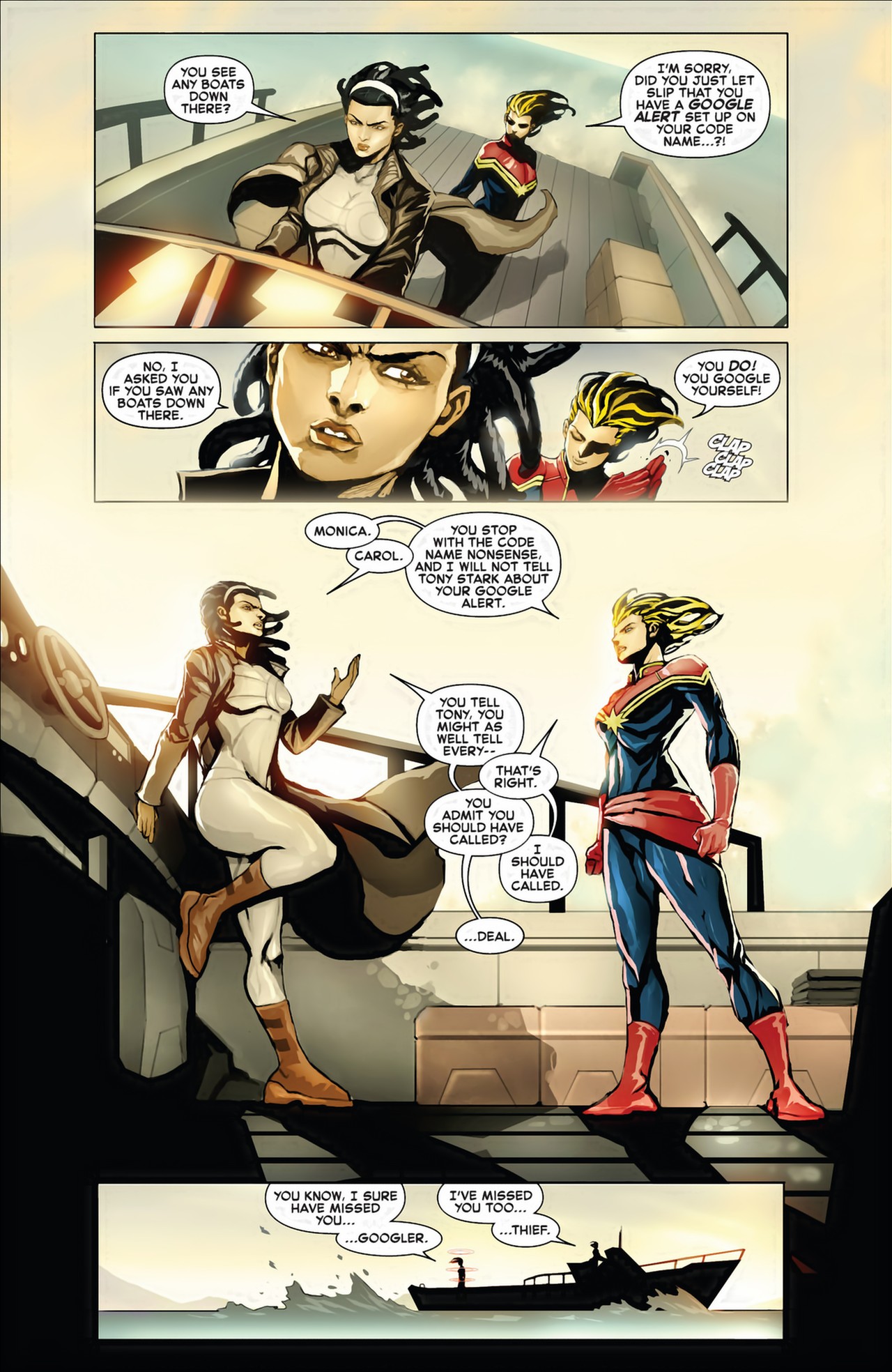 Read online Captain Marvel (2012) comic -  Issue #7 - 10