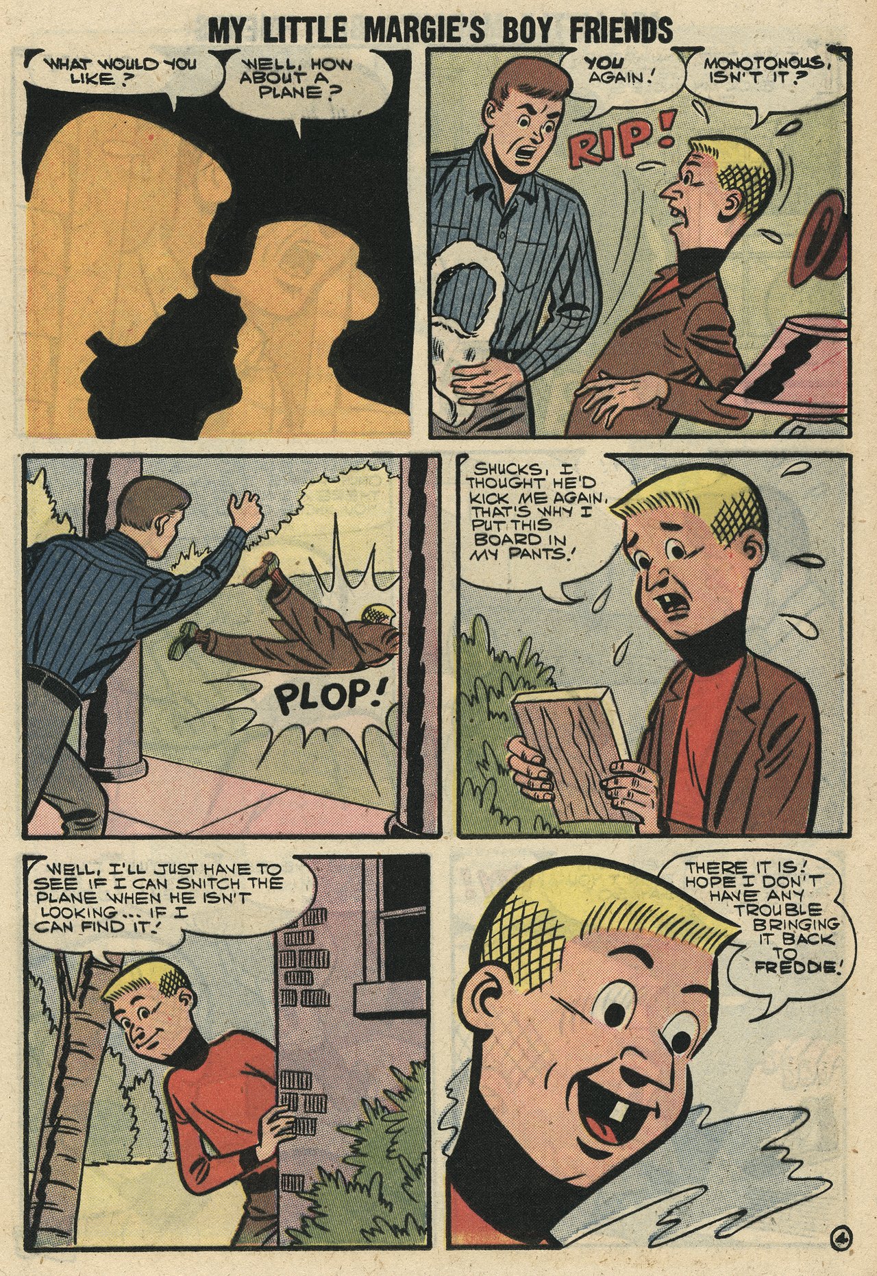 Read online My Little Margie's Boy Friends comic -  Issue #11 - 13