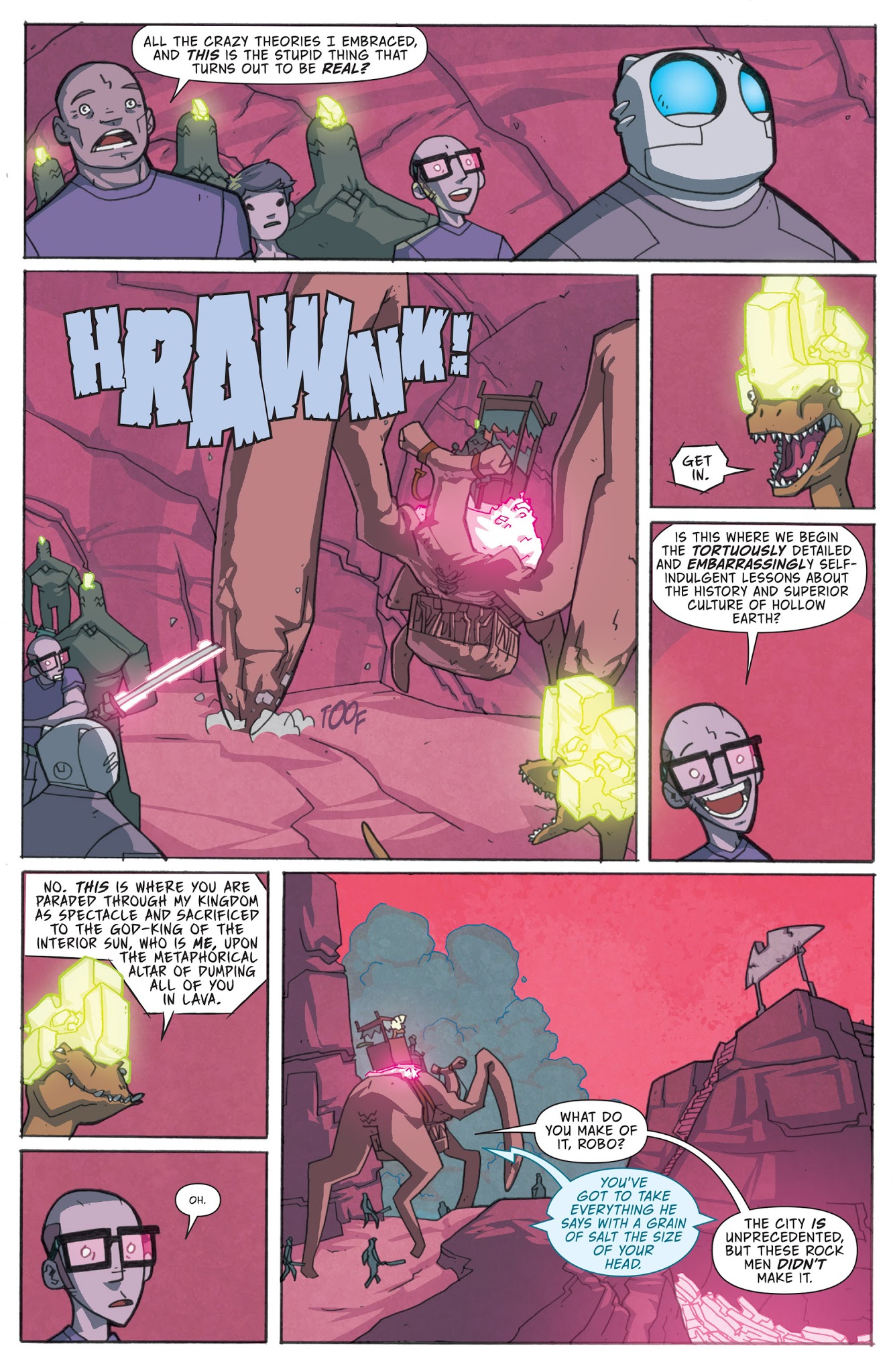 Read online Atomic Robo and the Savage Sword of Dr. Dinosaur comic -  Issue #2 - 10