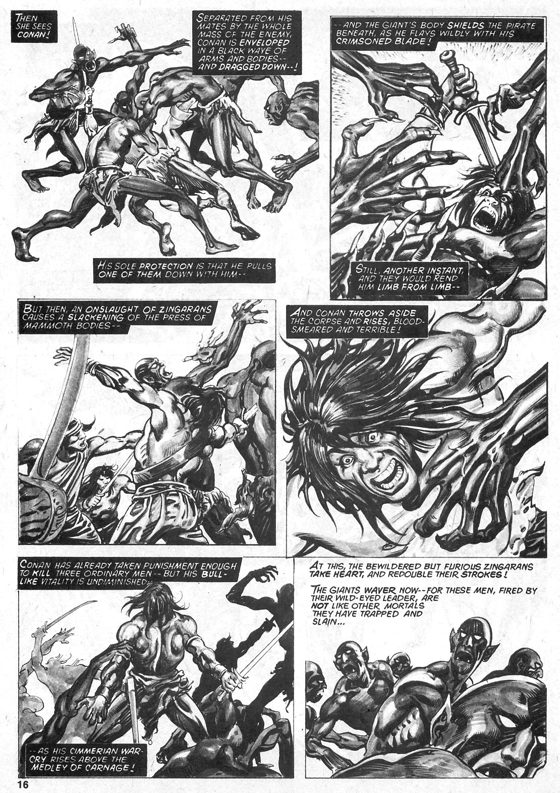 The Savage Sword Of Conan issue 23 - Page 16