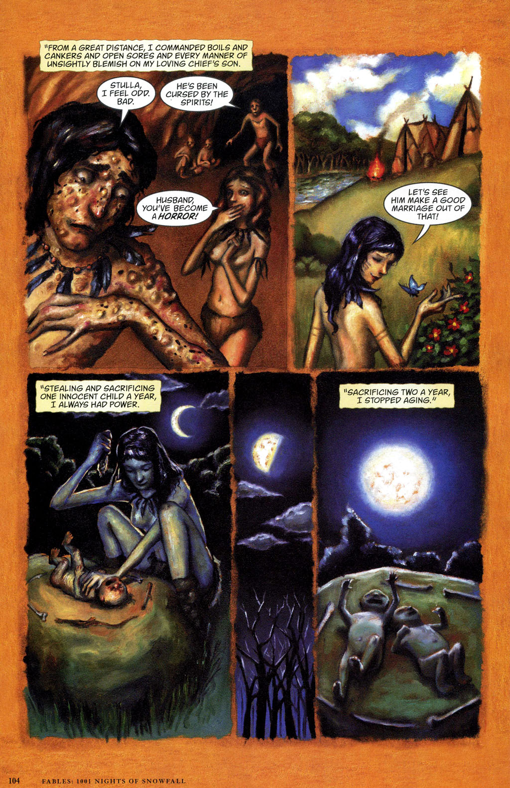 Read online Fables: 1001 Nights of Snowfall comic -  Issue # Full - 104