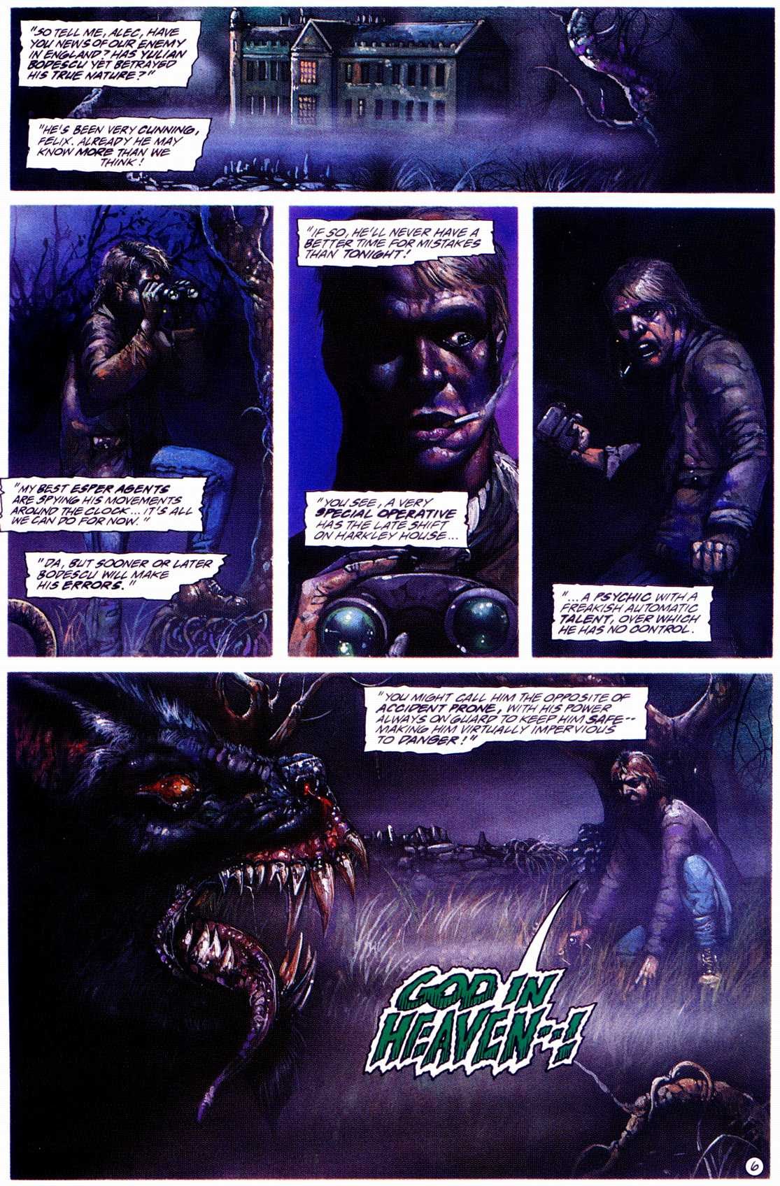 Read online Necroscope Book II: Wamphyri comic -  Issue #3 - 8