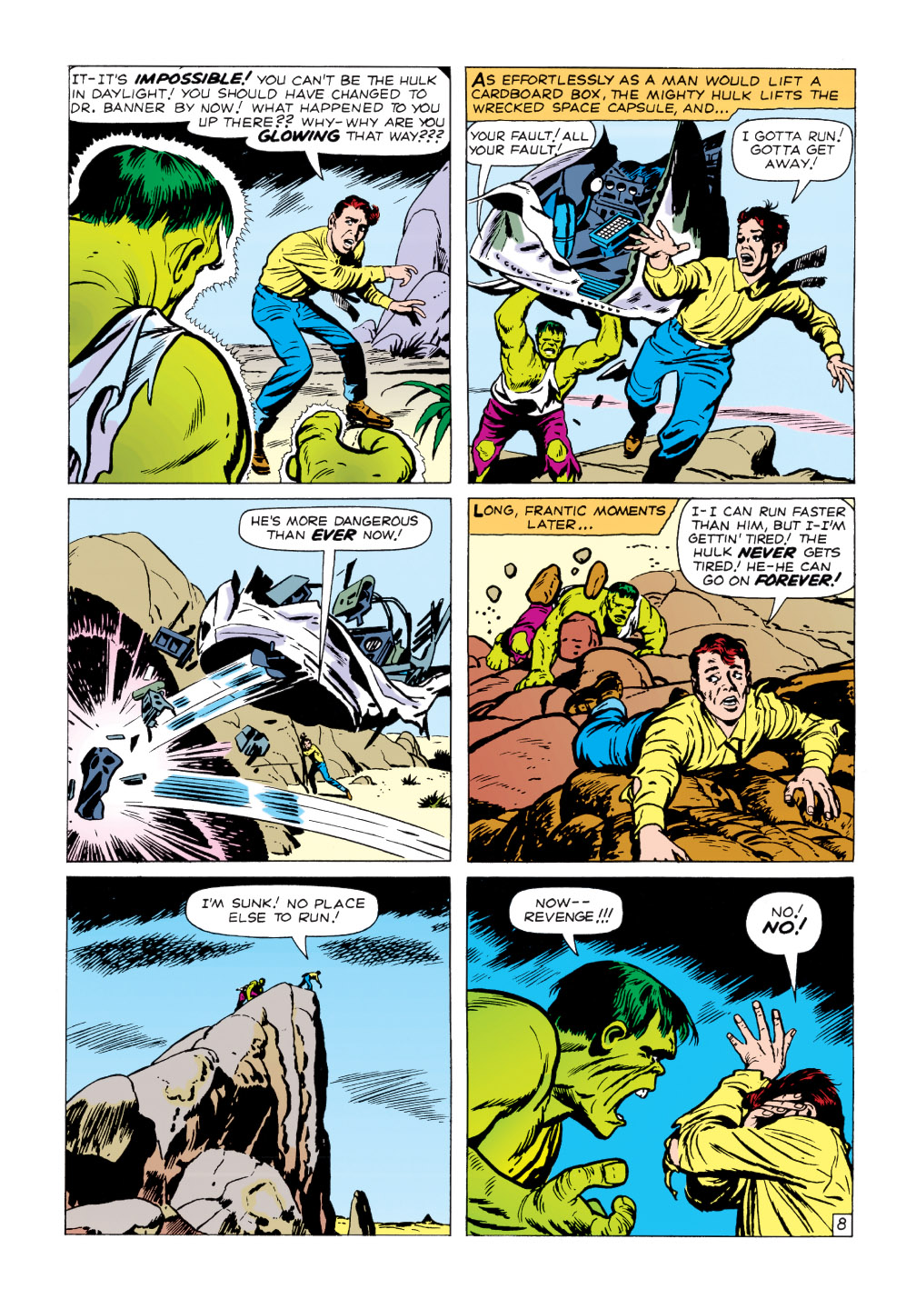 Read online Marvel Masterworks: The Incredible Hulk comic -  Issue # TPB 1 (Part 1) - 61