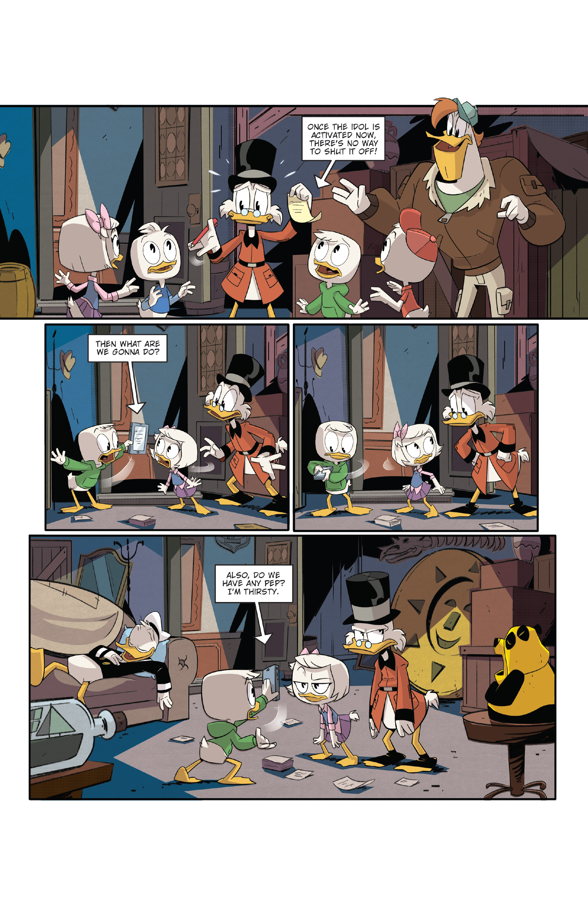 Read online DuckTales: Silence and Science comic -  Issue #1 - 15
