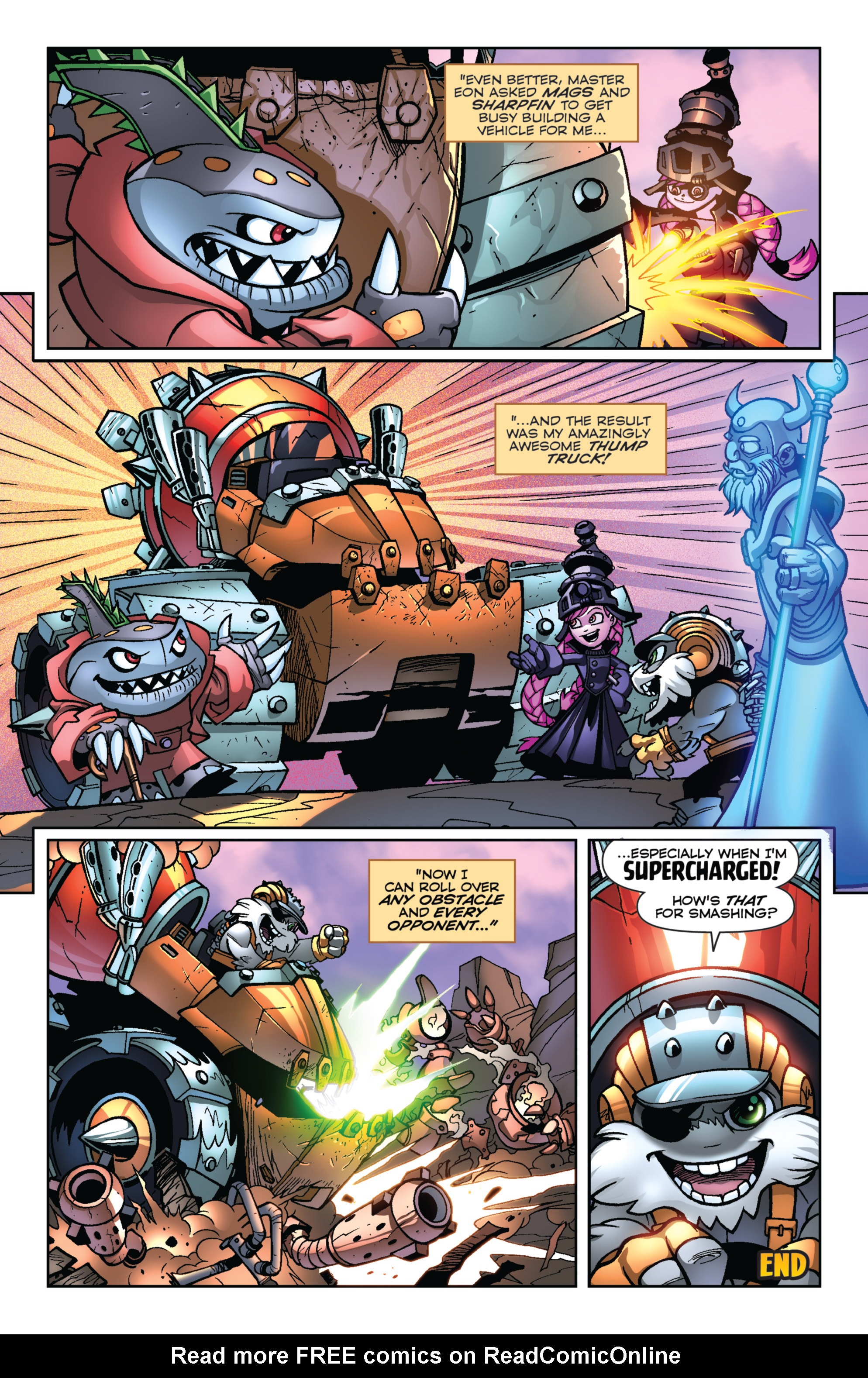 Read online Skylanders Superchargers comic -  Issue #2 - 22