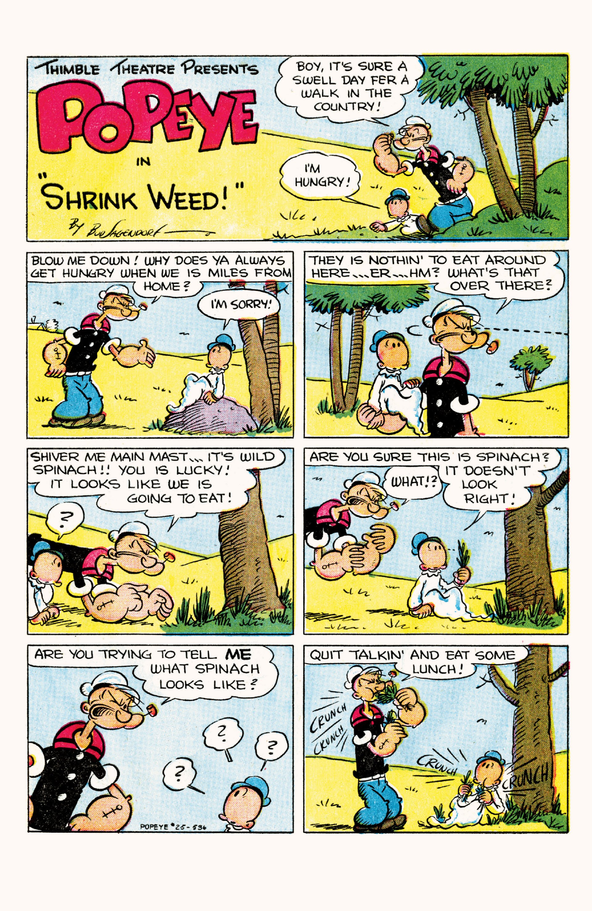 Read online Classic Popeye comic -  Issue #25 - 3