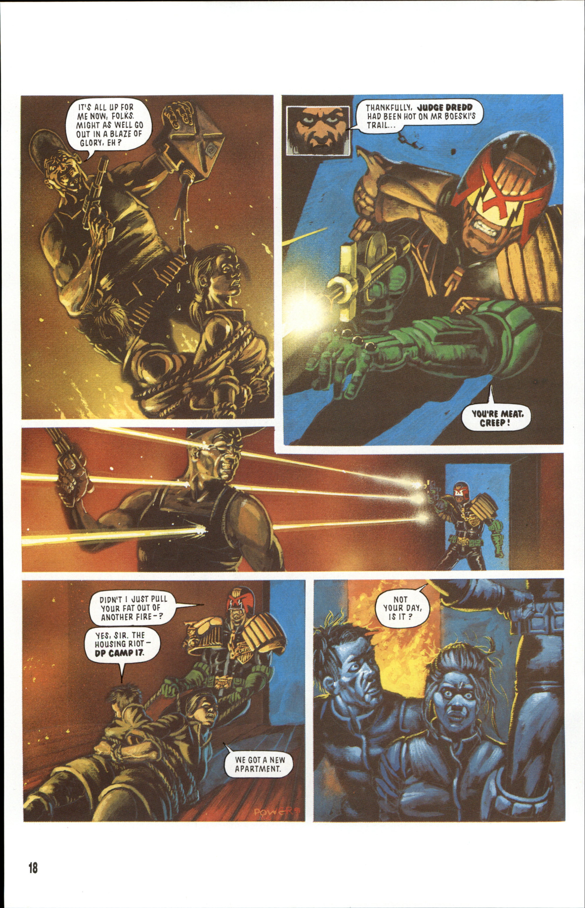 Read online Dredd Rules! comic -  Issue #11 - 20