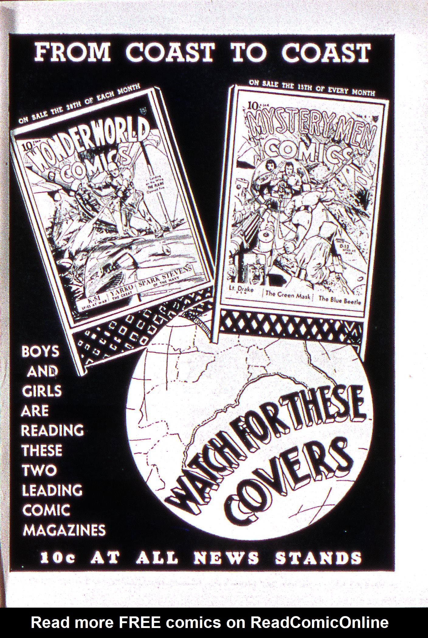 Read online Fantastic Comics comic -  Issue #2 - 66