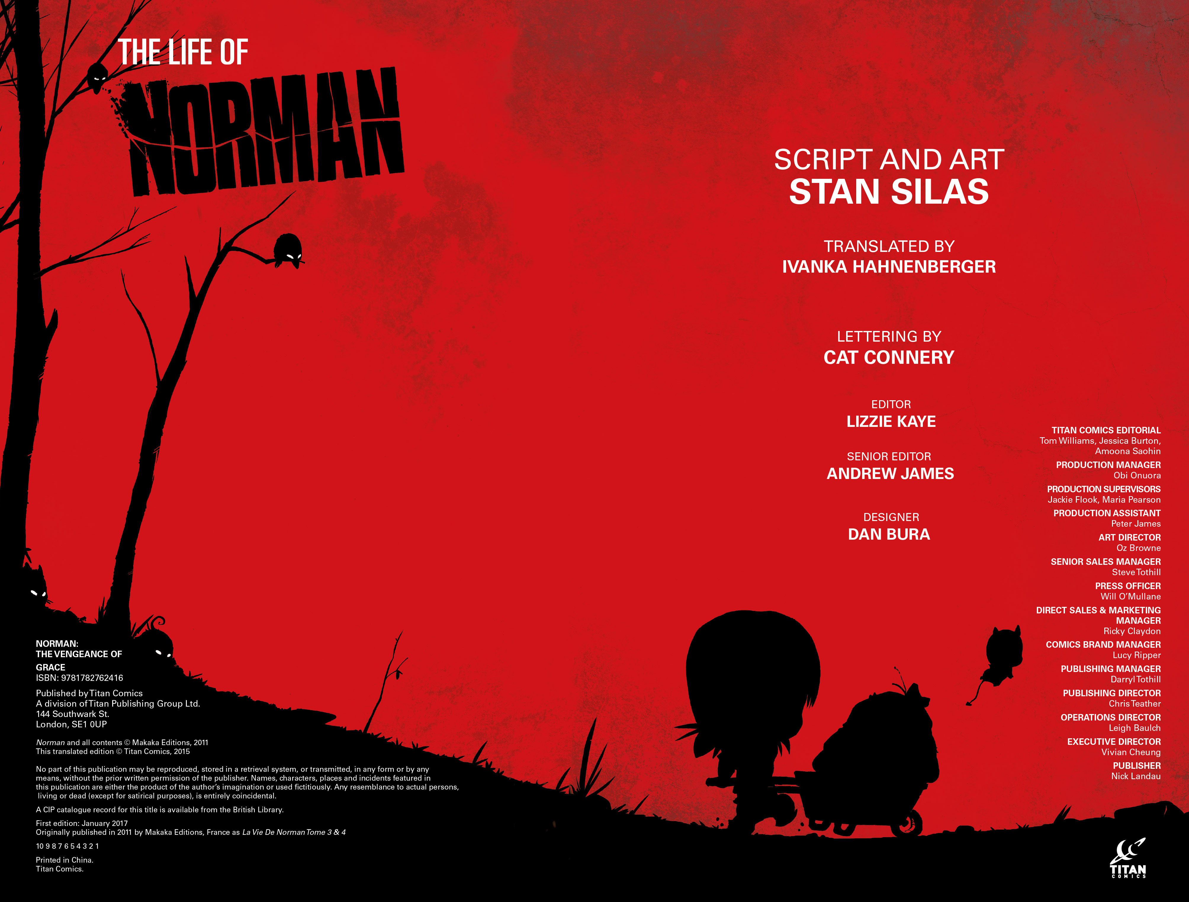 Read online Norman: The Vengeance of Grace comic -  Issue # TPB - 3