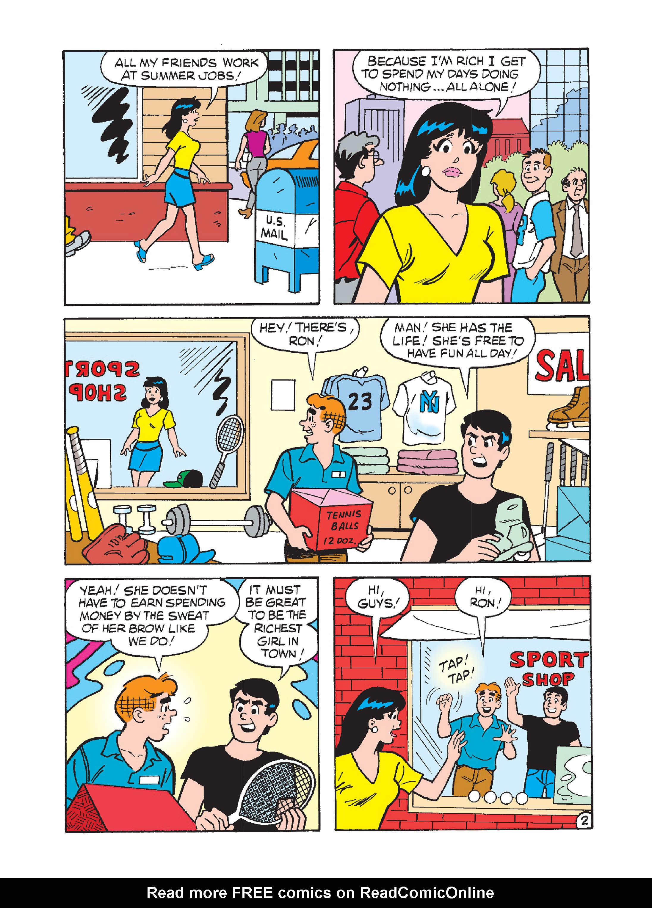 Read online Betty & Veronica Friends Double Digest comic -  Issue #235 - 139