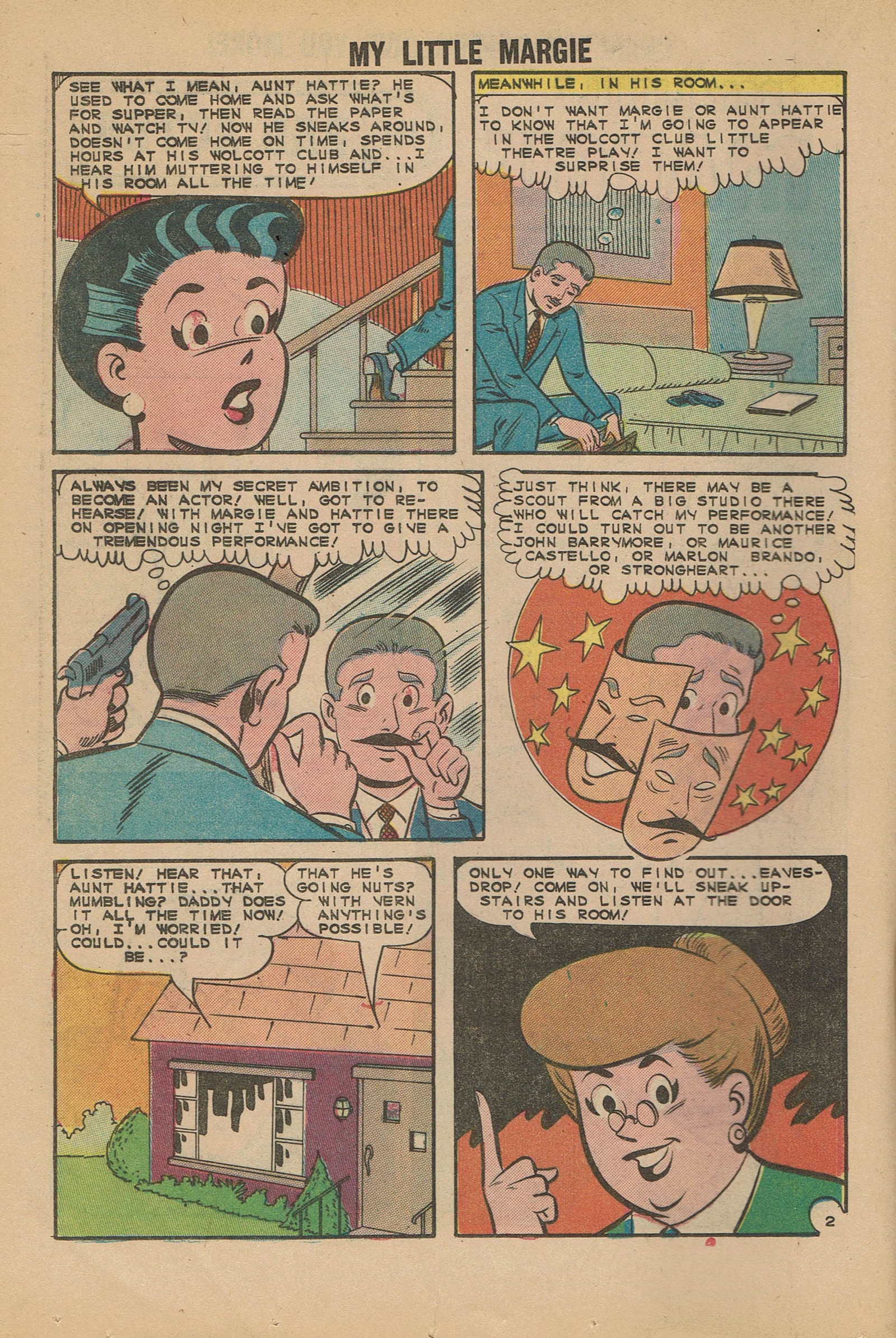 Read online My Little Margie (1954) comic -  Issue #51 - 20