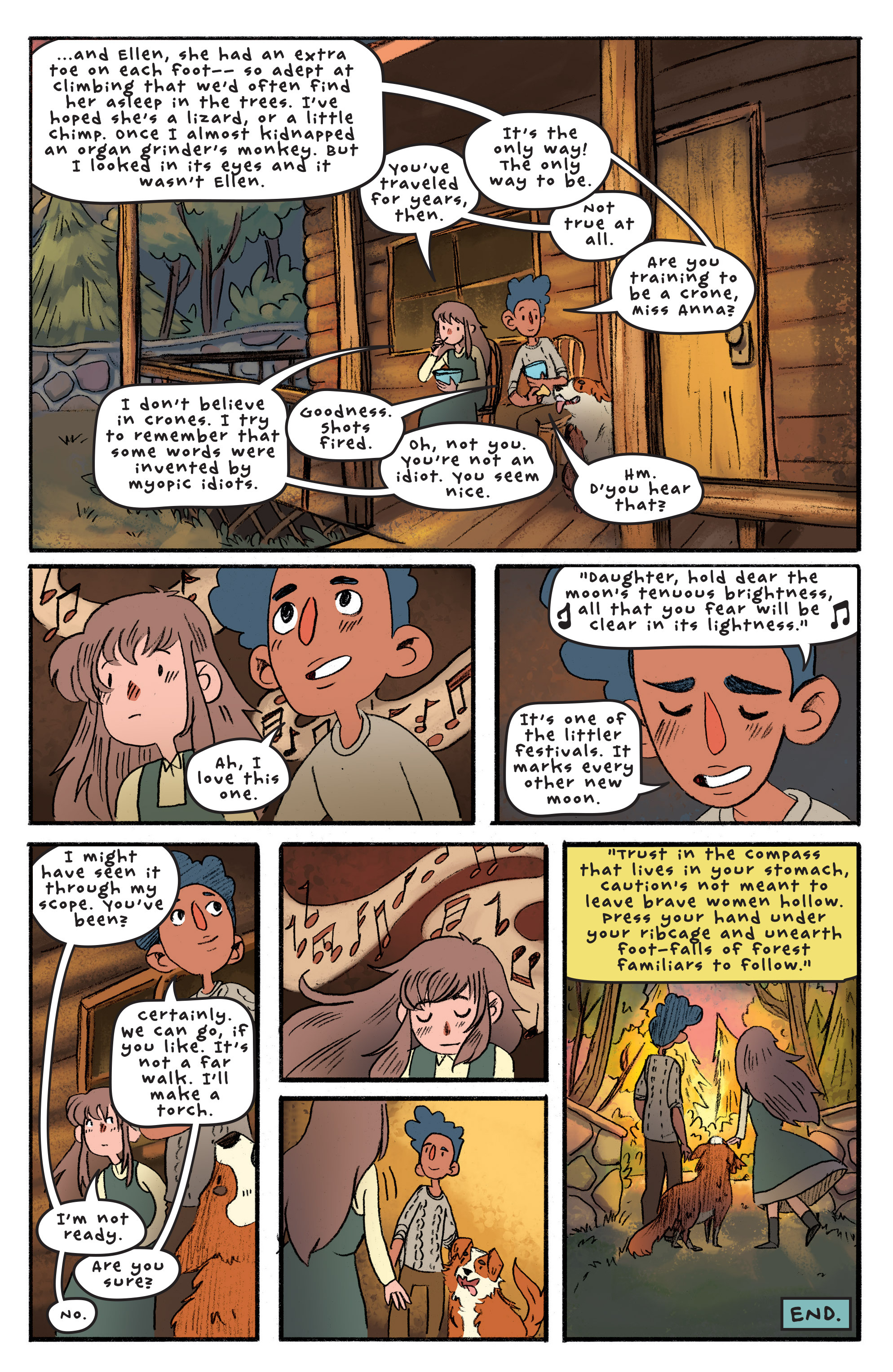 Read online Over the Garden Wall (2016) comic -  Issue #4 - 24