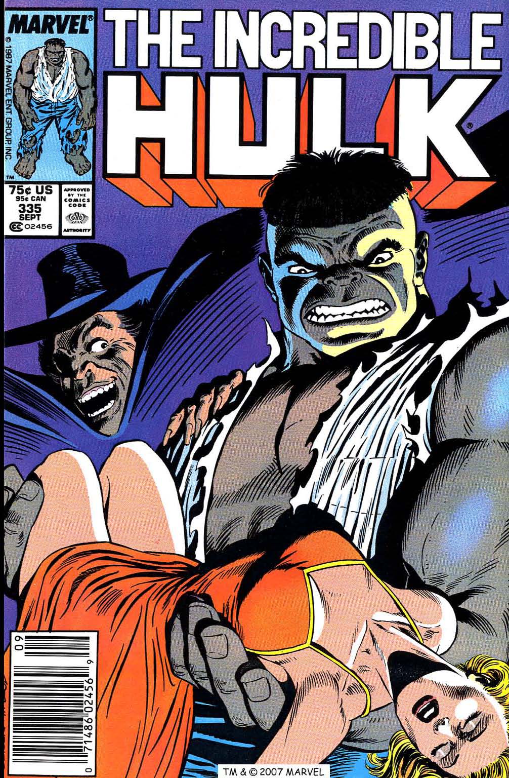 Read online The Incredible Hulk (1968) comic -  Issue #335 - 1