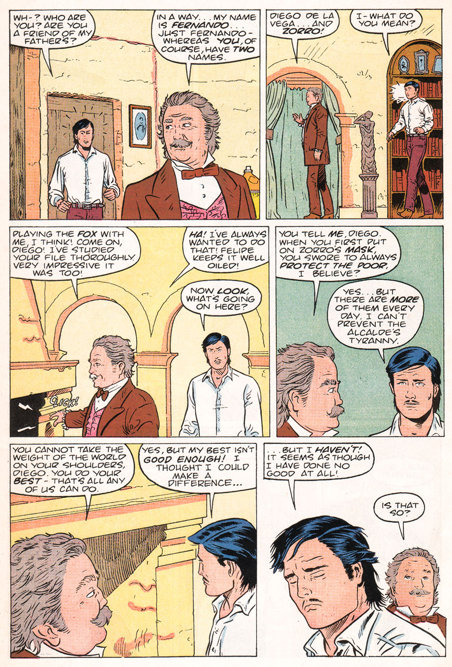 Read online Zorro (1990) comic -  Issue #12 - 12