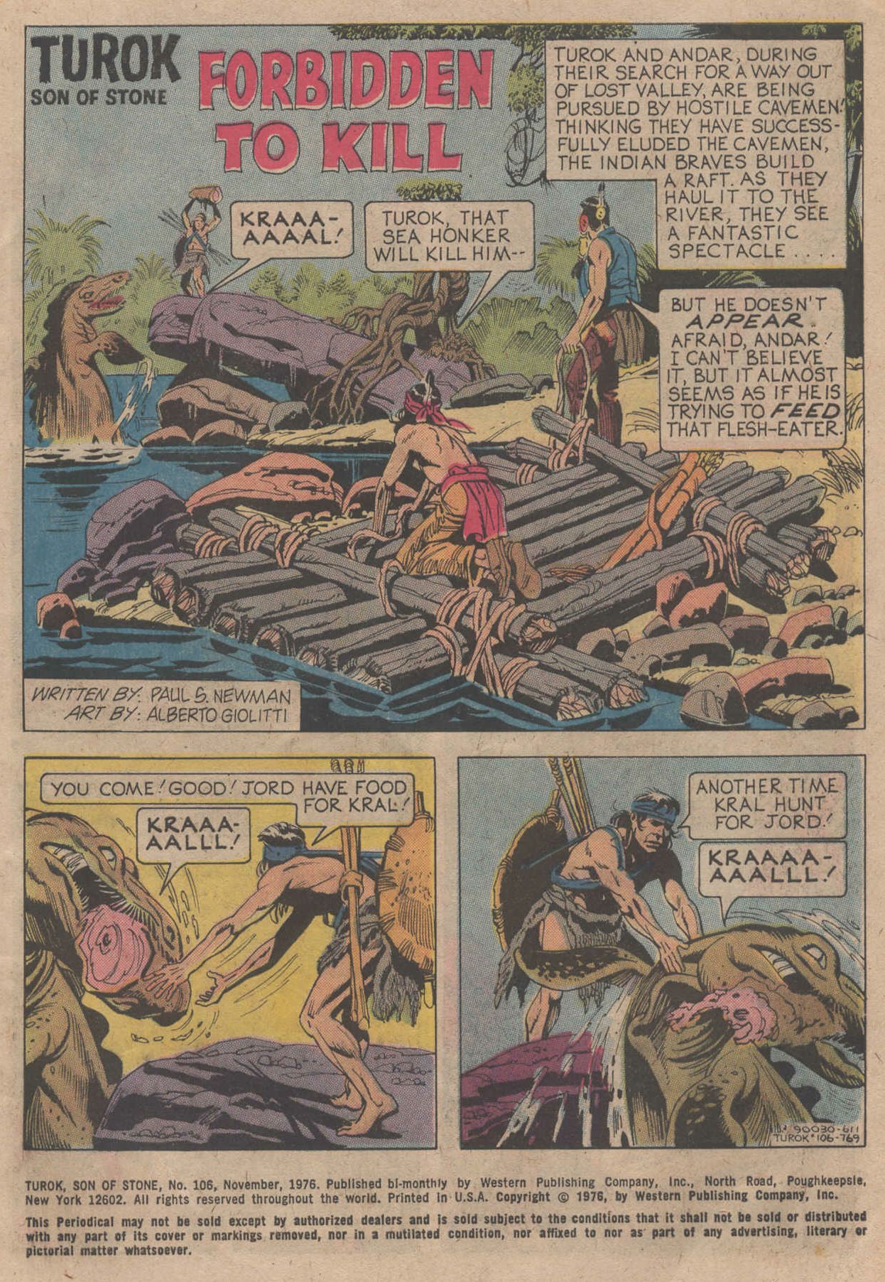 Read online Turok, Son of Stone comic -  Issue #106 - 3