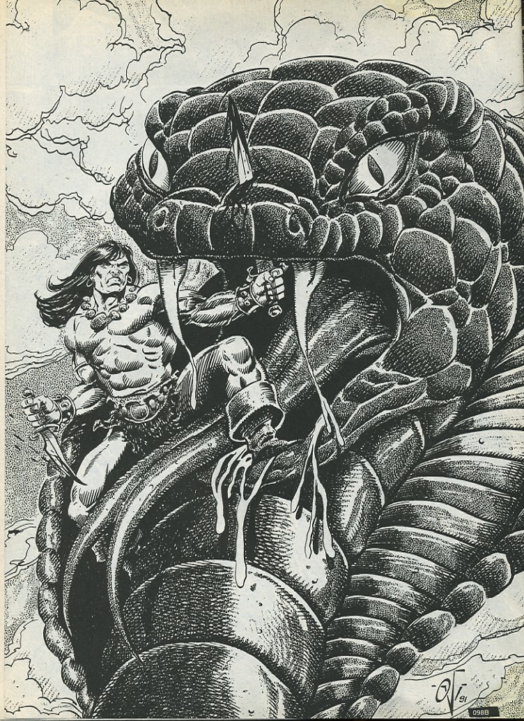 Read online The Savage Sword Of Conan comic -  Issue #195 - 60