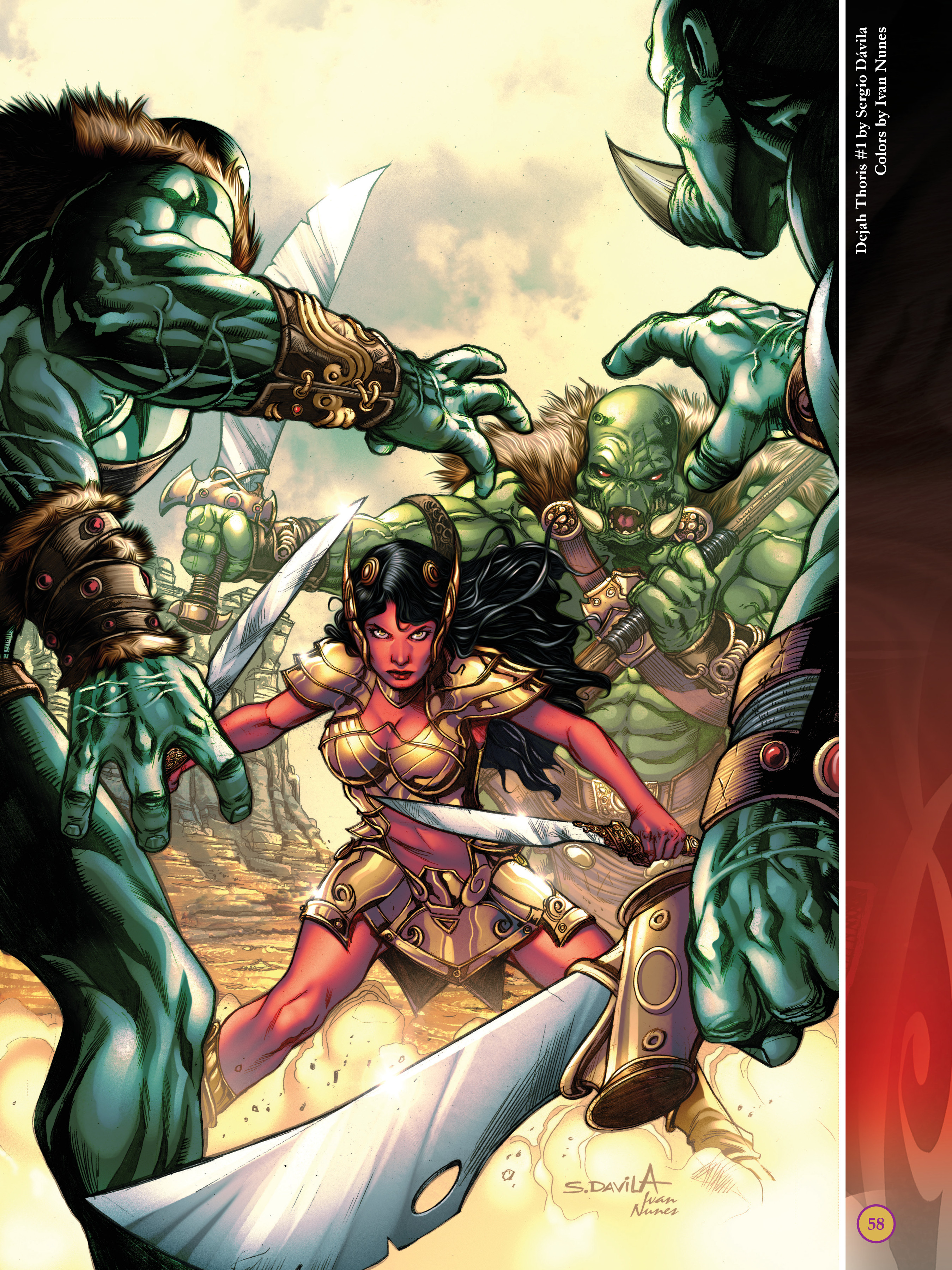 Read online The Art of Dejah Thoris and the Worlds of Mars comic -  Issue # TPB 2 (Part 1) - 57