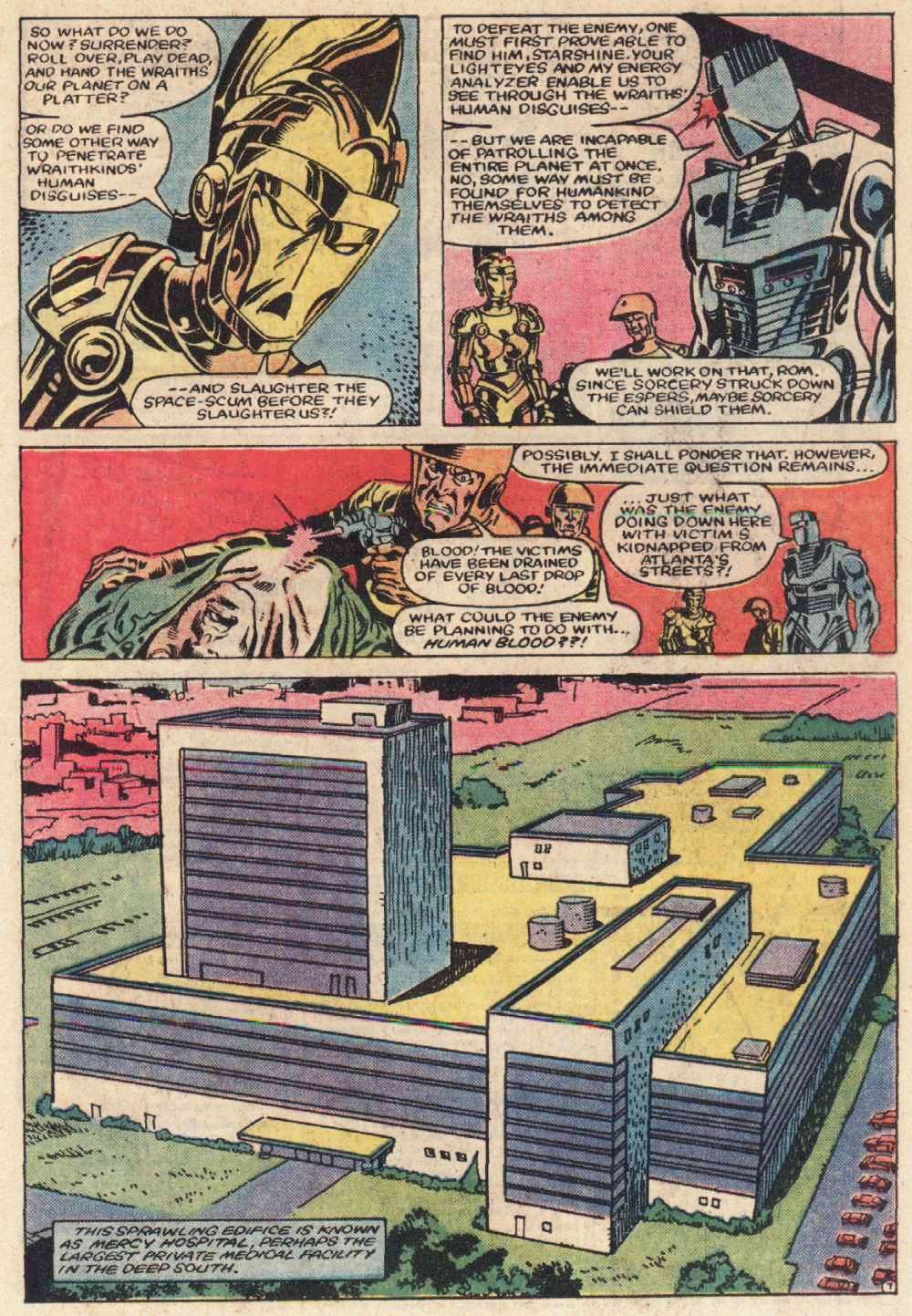 Read online ROM (1979) comic -  Issue #54 - 7