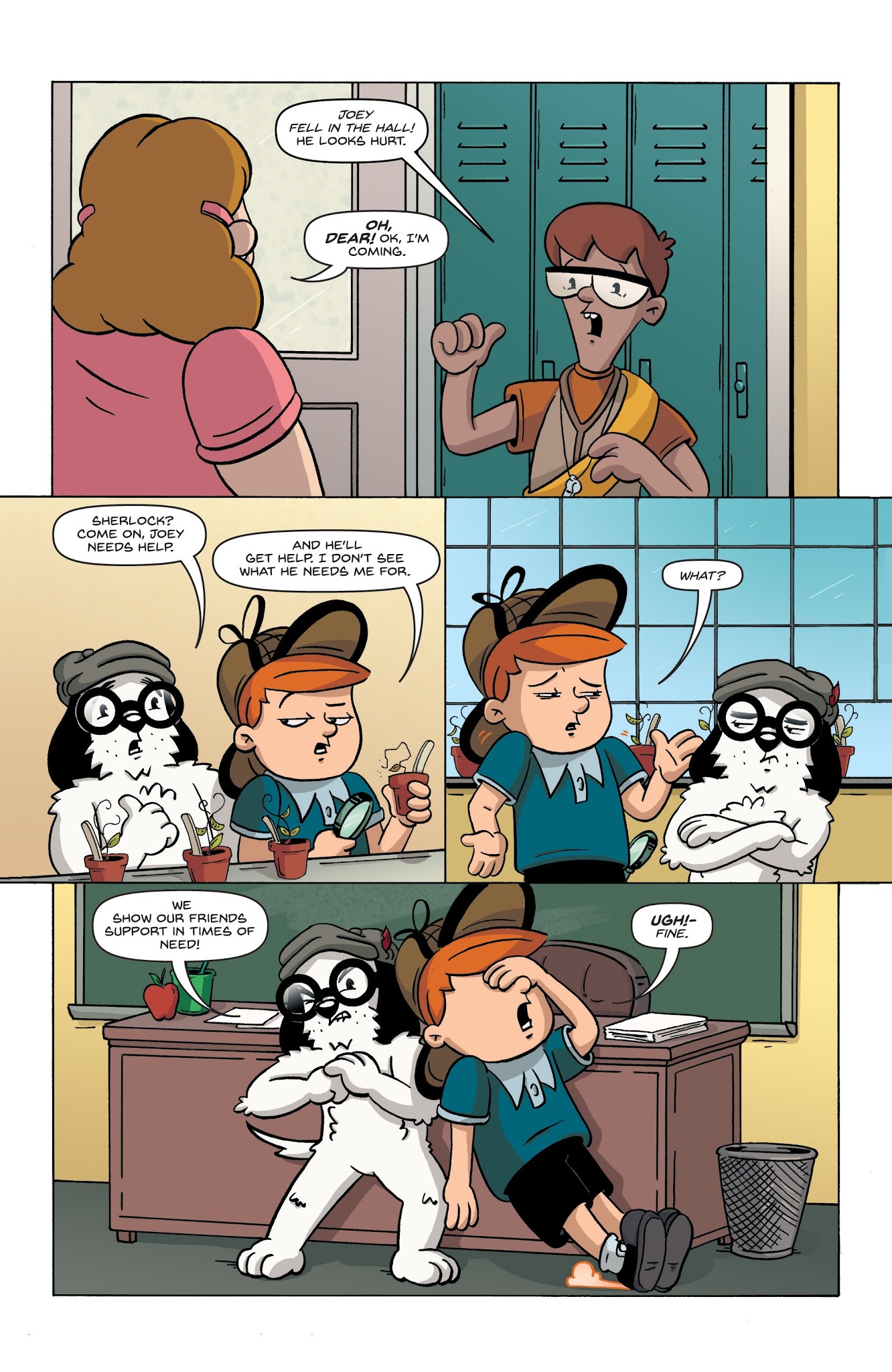 Read online Kid Sherlock comic -  Issue #4 - 5