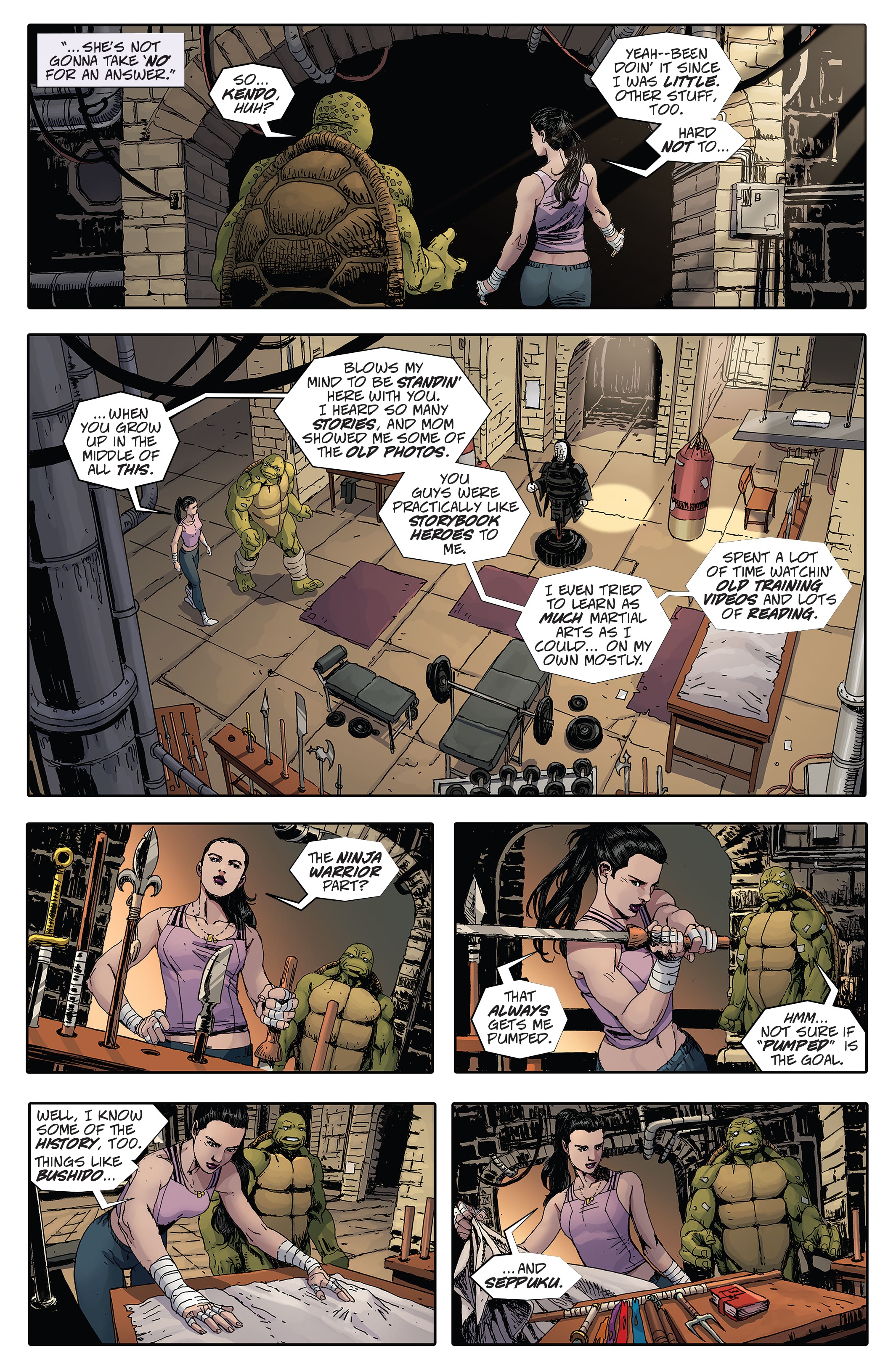 Read online Teenage Mutant Ninja Turtles: The Last Ronin comic -  Issue #2 - 34