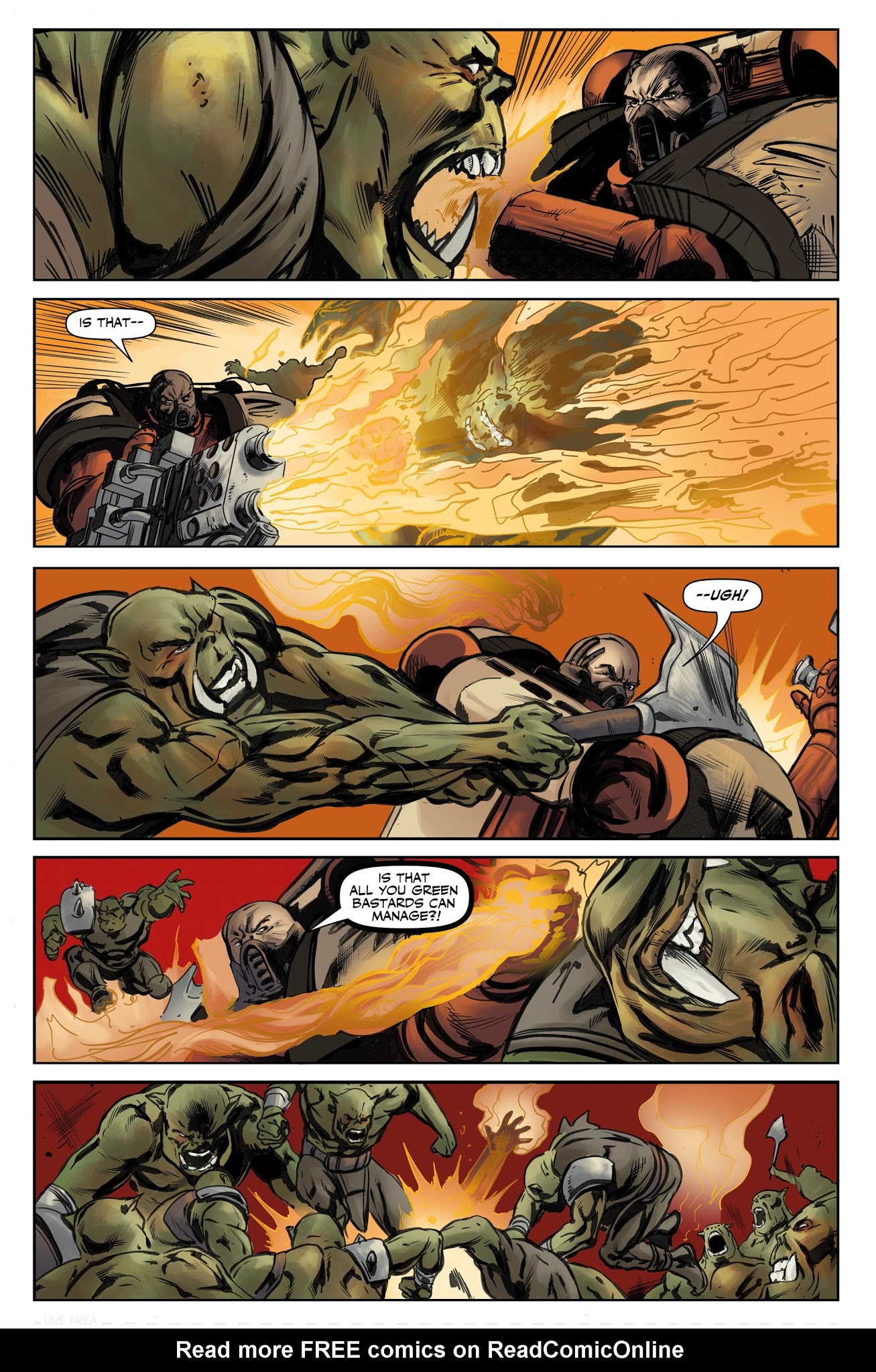 Read online Warhammer 40,000: Dawn of War comic -  Issue #3 - 15