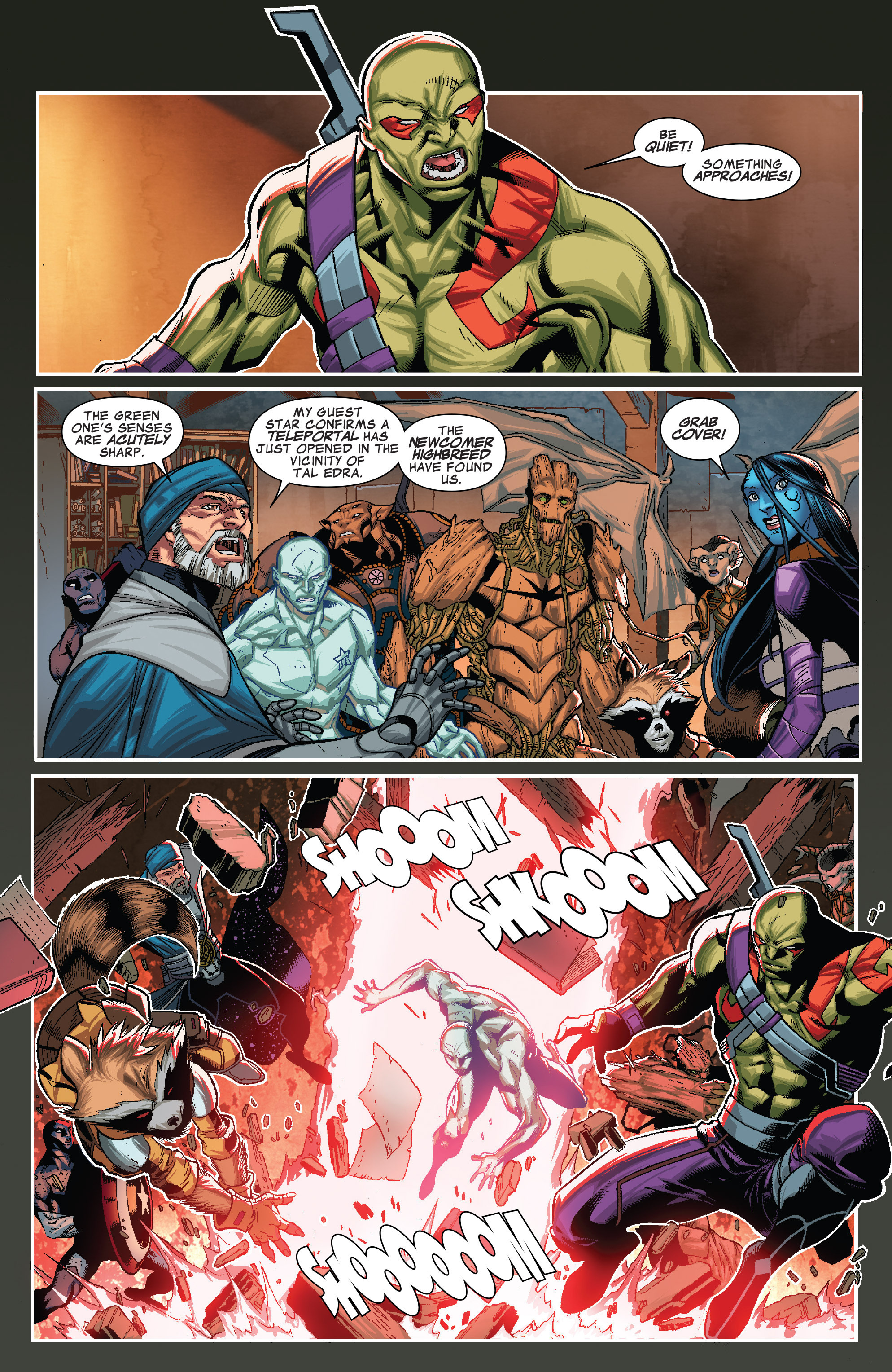 Read online Guardians of Infinity comic -  Issue #2 - 11