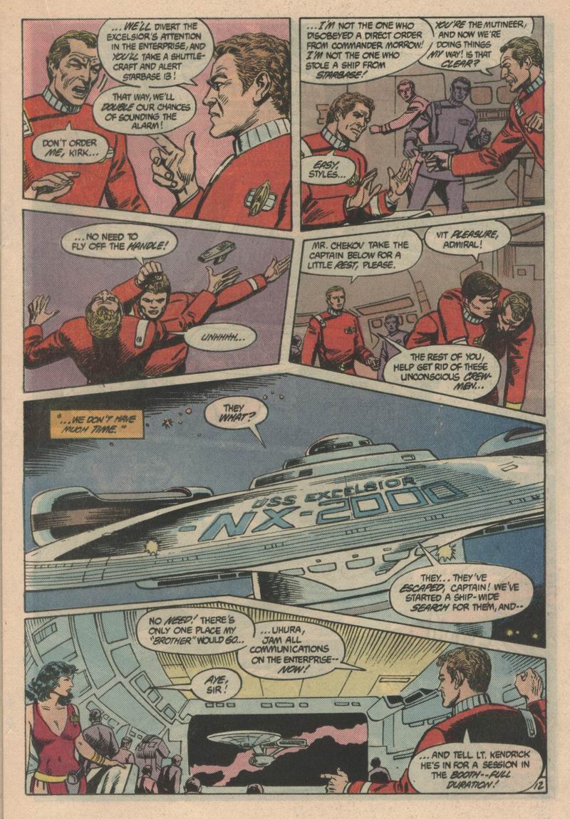 Read online Star Trek (1984) comic -  Issue #11 - 13