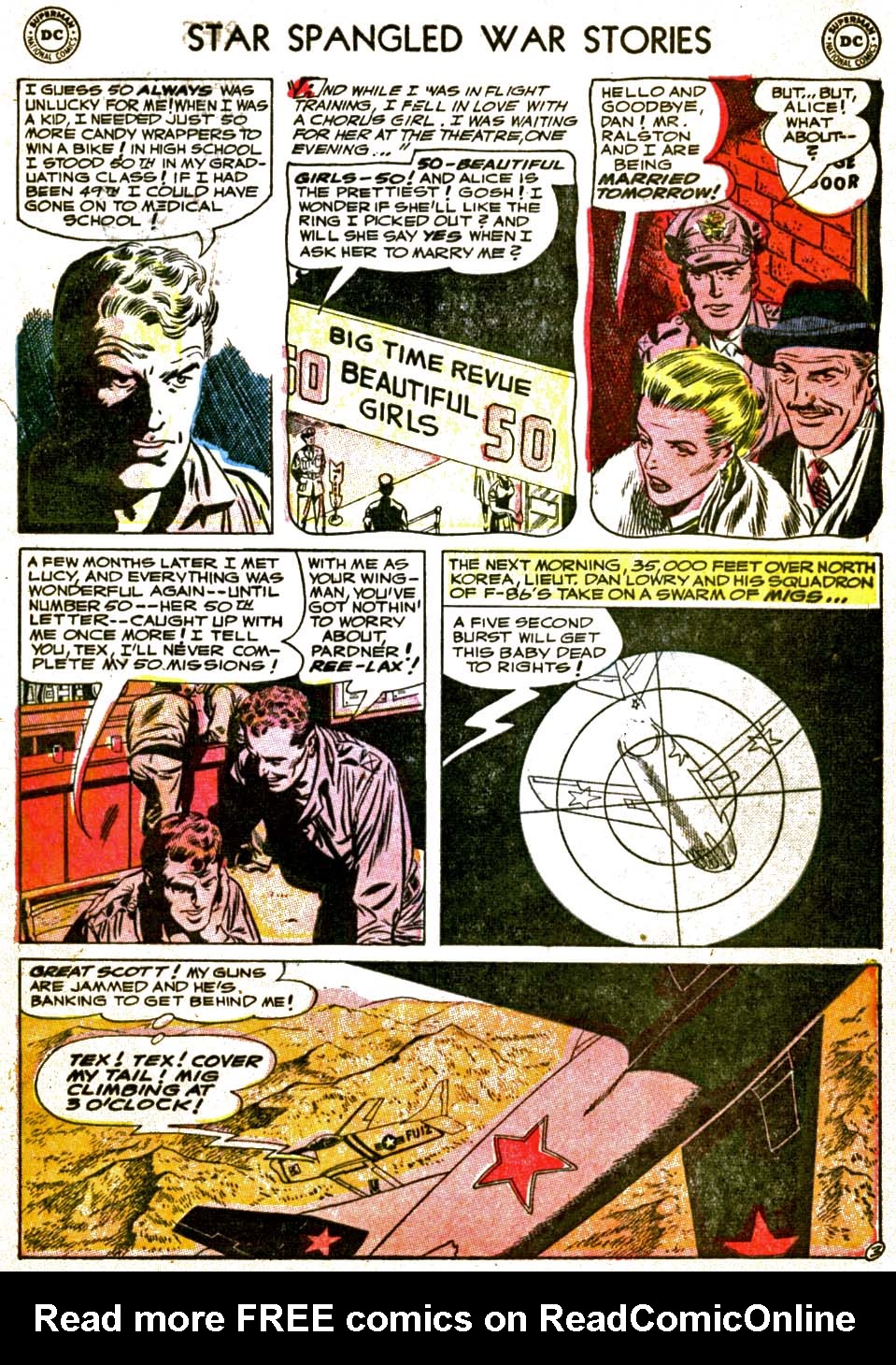Read online Star Spangled War Stories (1952) comic -  Issue #5 - 5