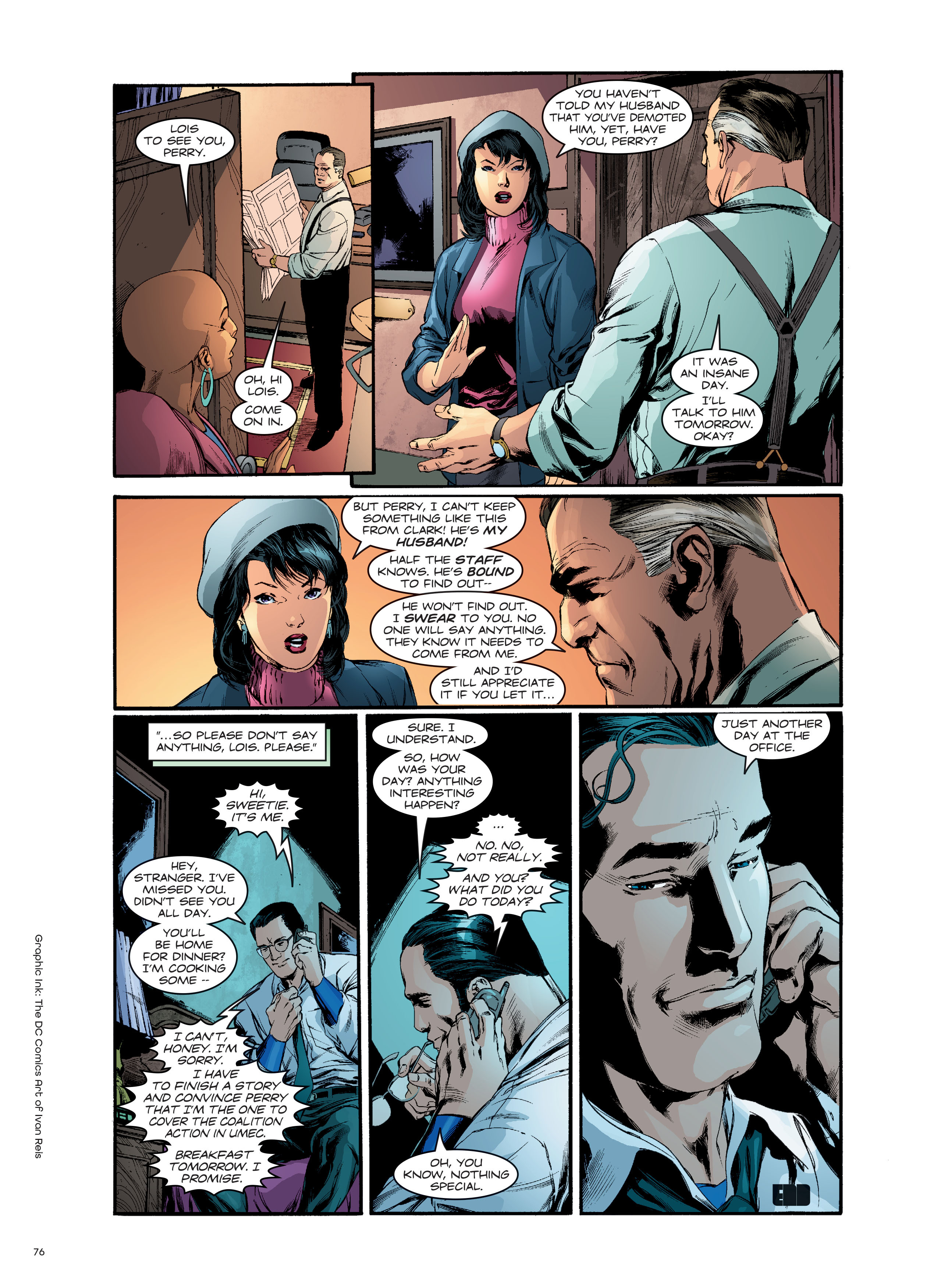 Read online Graphic Ink: The DC Comics Art of Ivan Reis comic -  Issue # TPB (Part 1) - 75