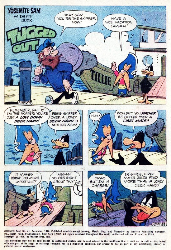 Read online Yosemite Sam and Bugs Bunny comic -  Issue #41 - 3