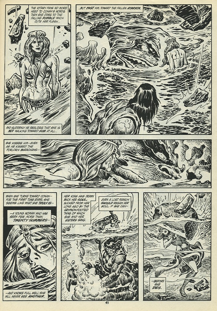 Read online The Savage Sword Of Conan comic -  Issue #198 - 43