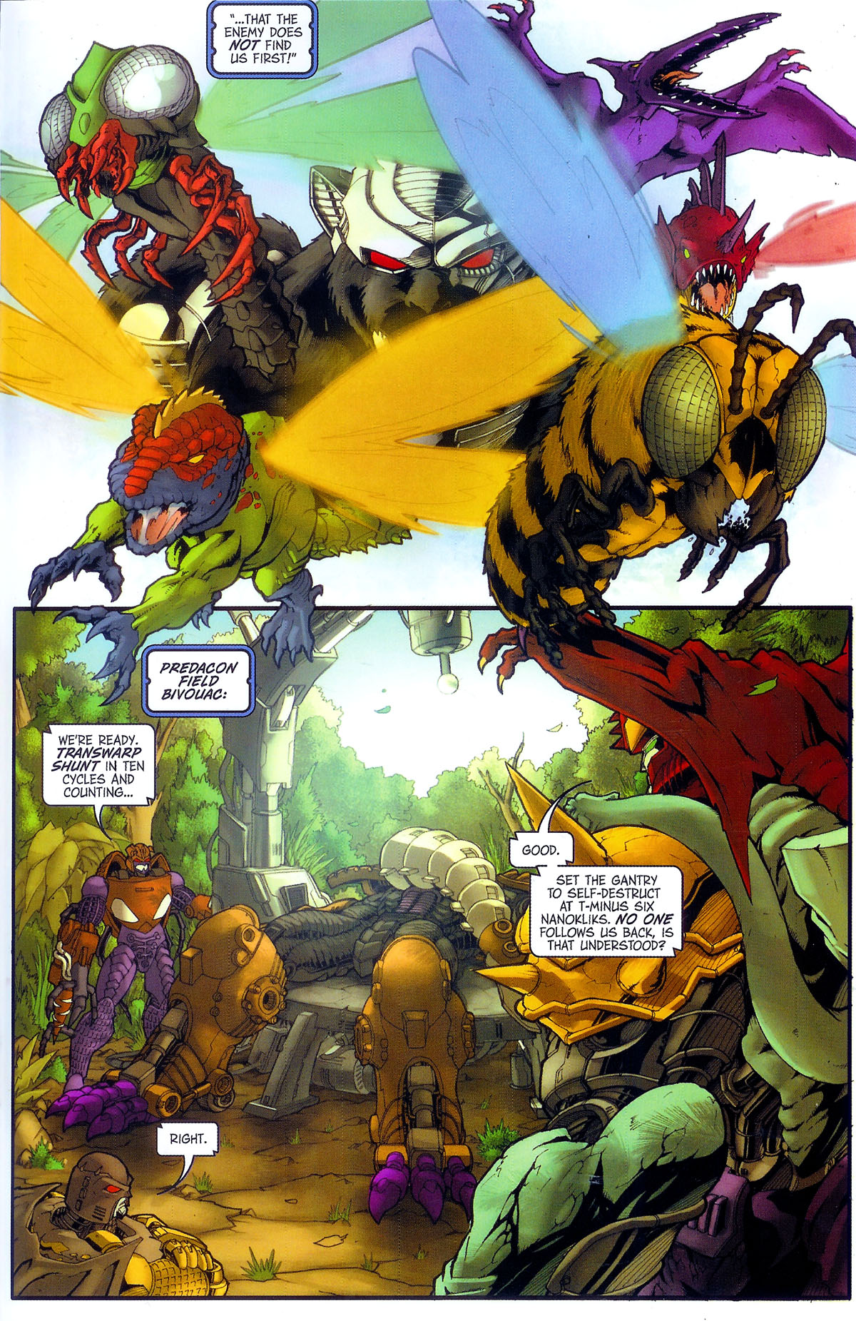Read online Transformers, Beast Wars The Gathering comic Issue 3