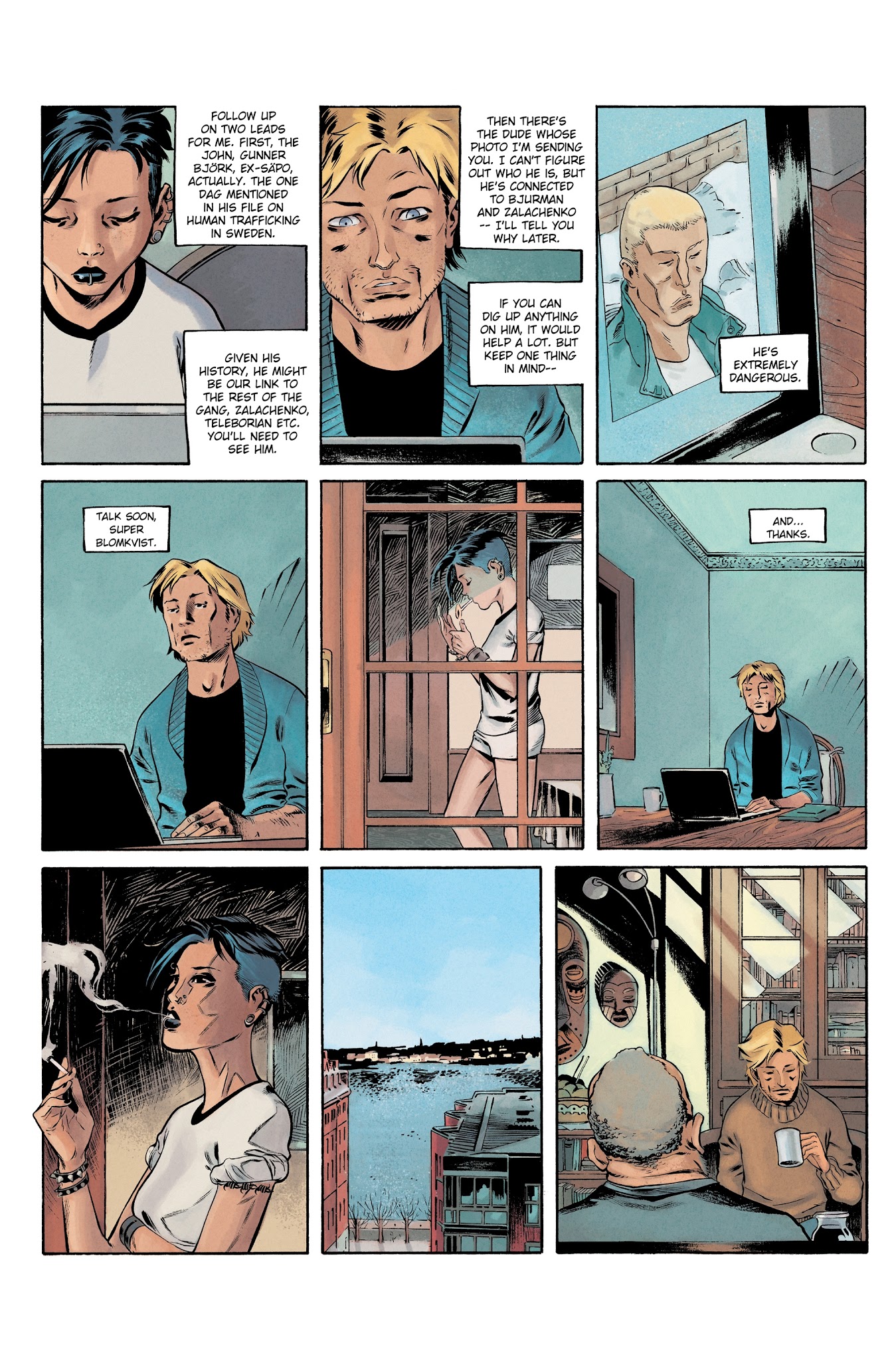 Read online Millennium: The Girl Who Played With Fire comic -  Issue #2 - 28