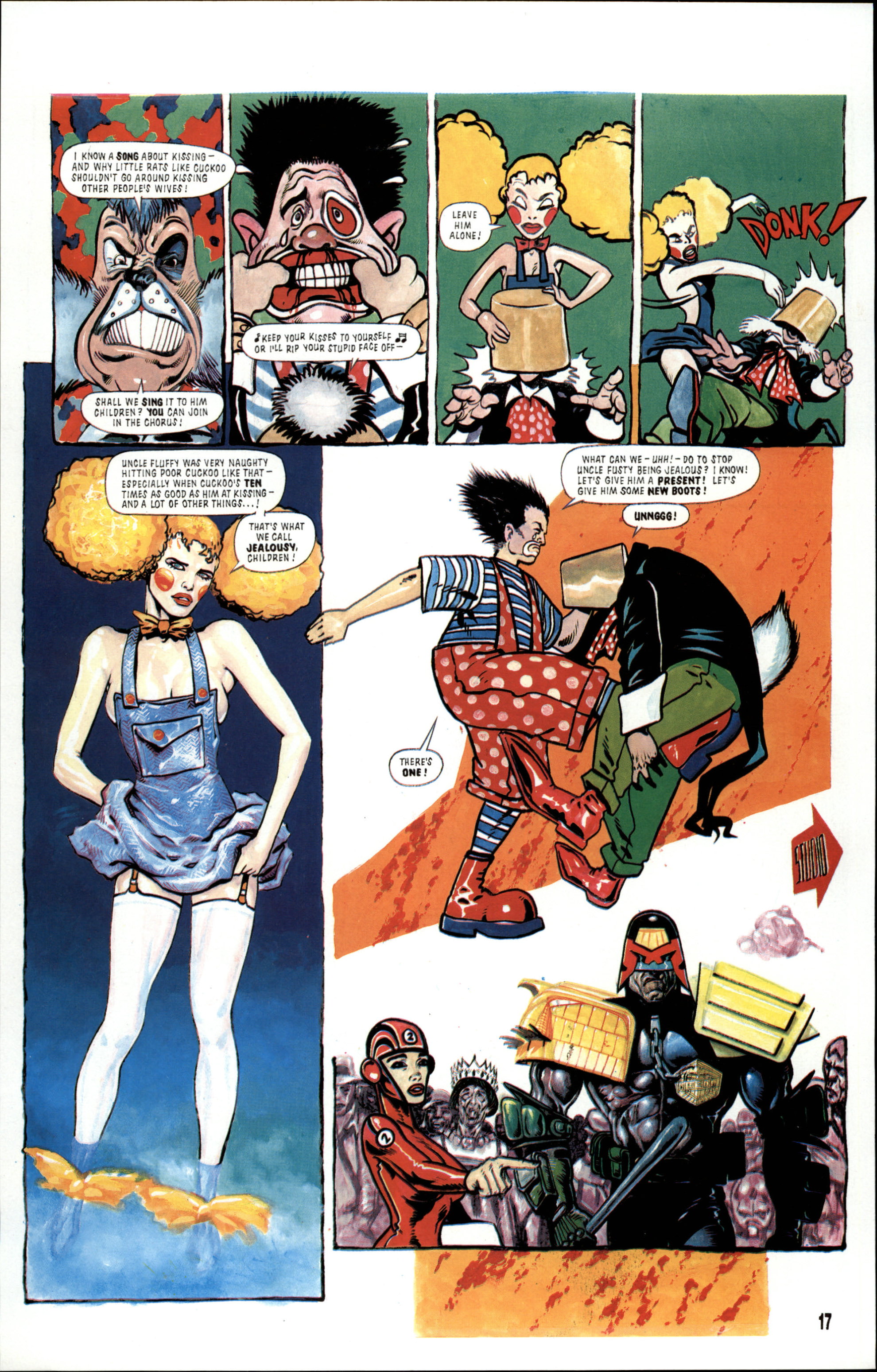 Read online Dredd Rules! comic -  Issue #8 - 19