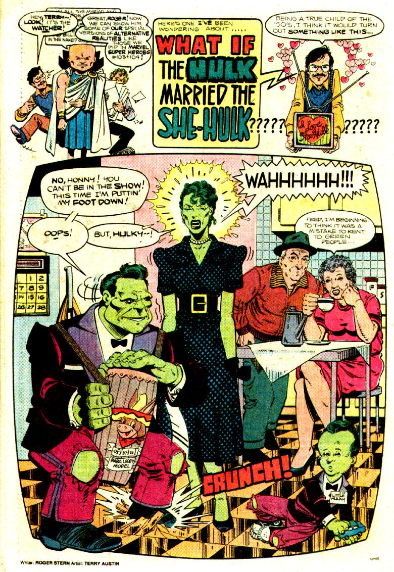 Read online What If? (1977) comic -  Issue #34 - The Watcher were a stand up comedian - 30