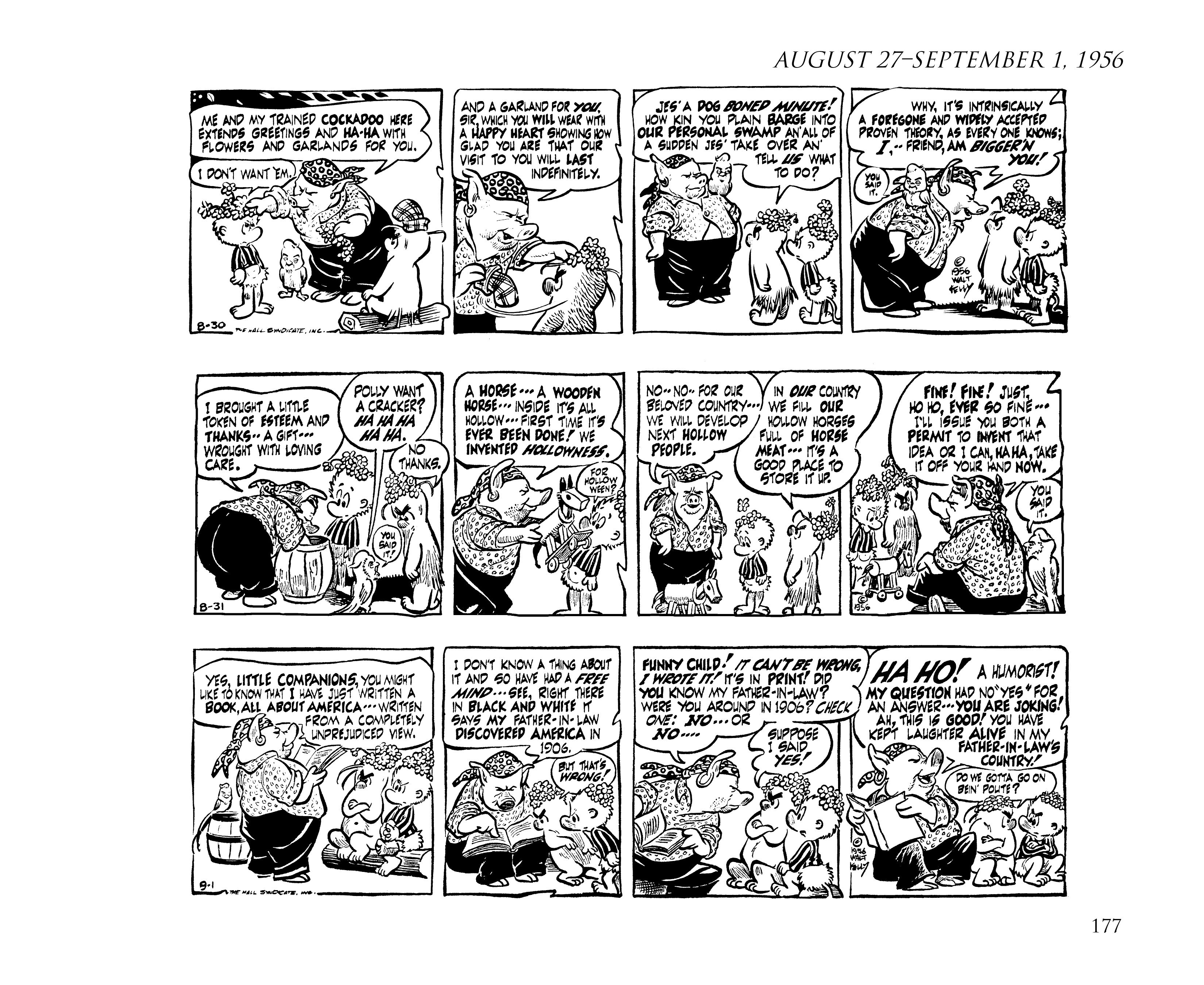Read online Pogo by Walt Kelly: The Complete Syndicated Comic Strips comic -  Issue # TPB 4 (Part 2) - 89