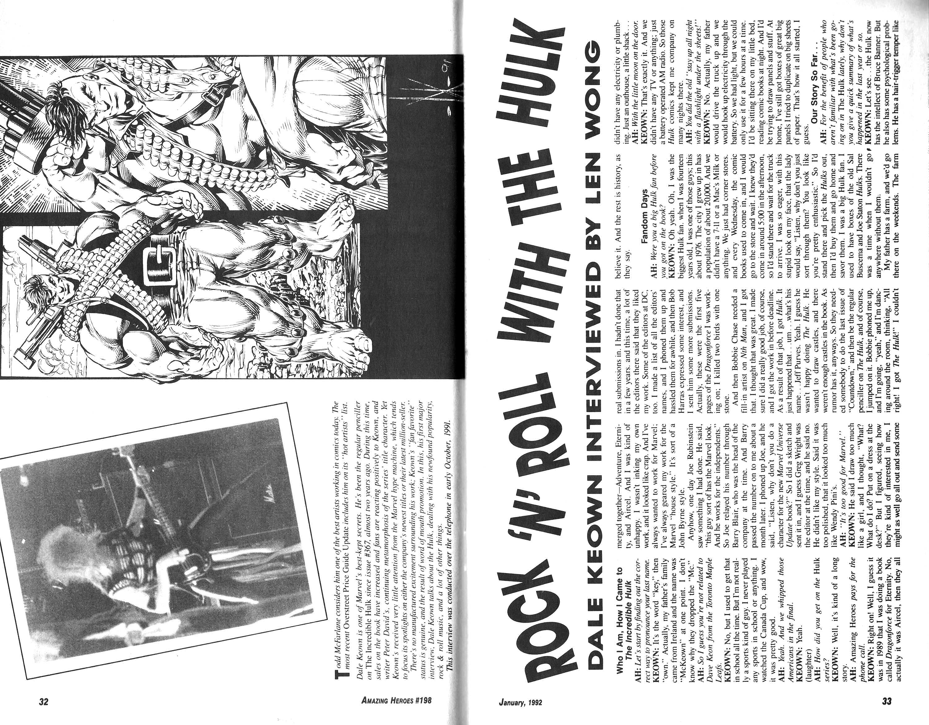 Read online Amazing Heroes comic -  Issue #198 - 17