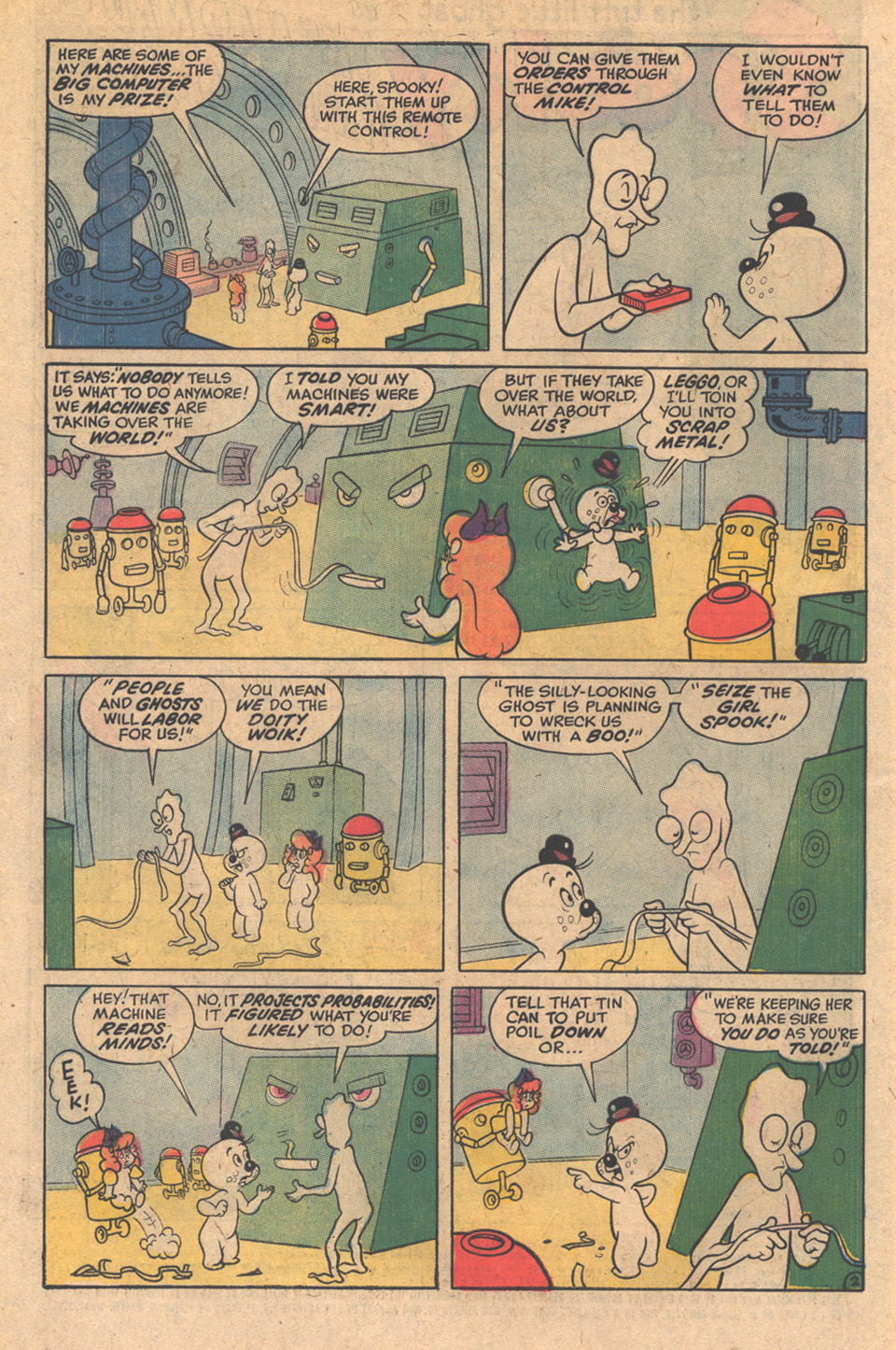 Read online Spooky comic -  Issue #155 - 6