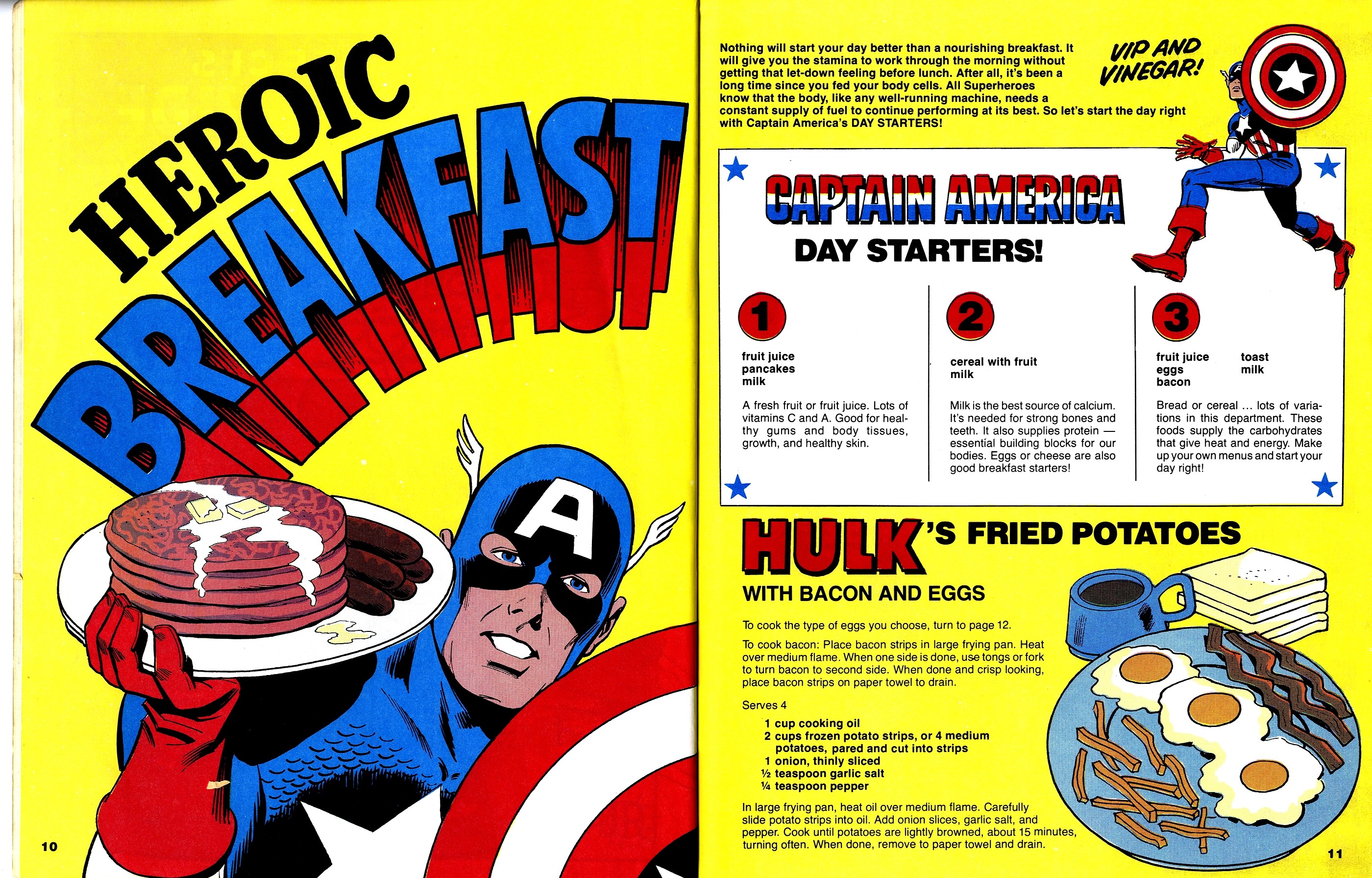Read online The Mighty Marvel Superheroes' Cookbook comic -  Issue # Full - 7