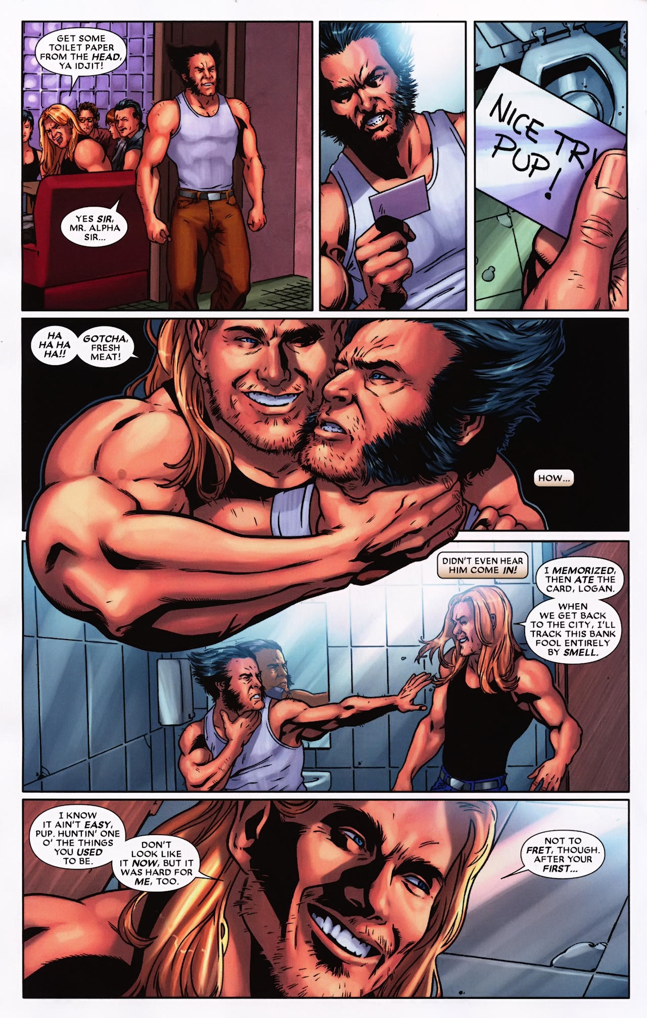 Read online Wolverine: First Class comic -  Issue #11 - 11