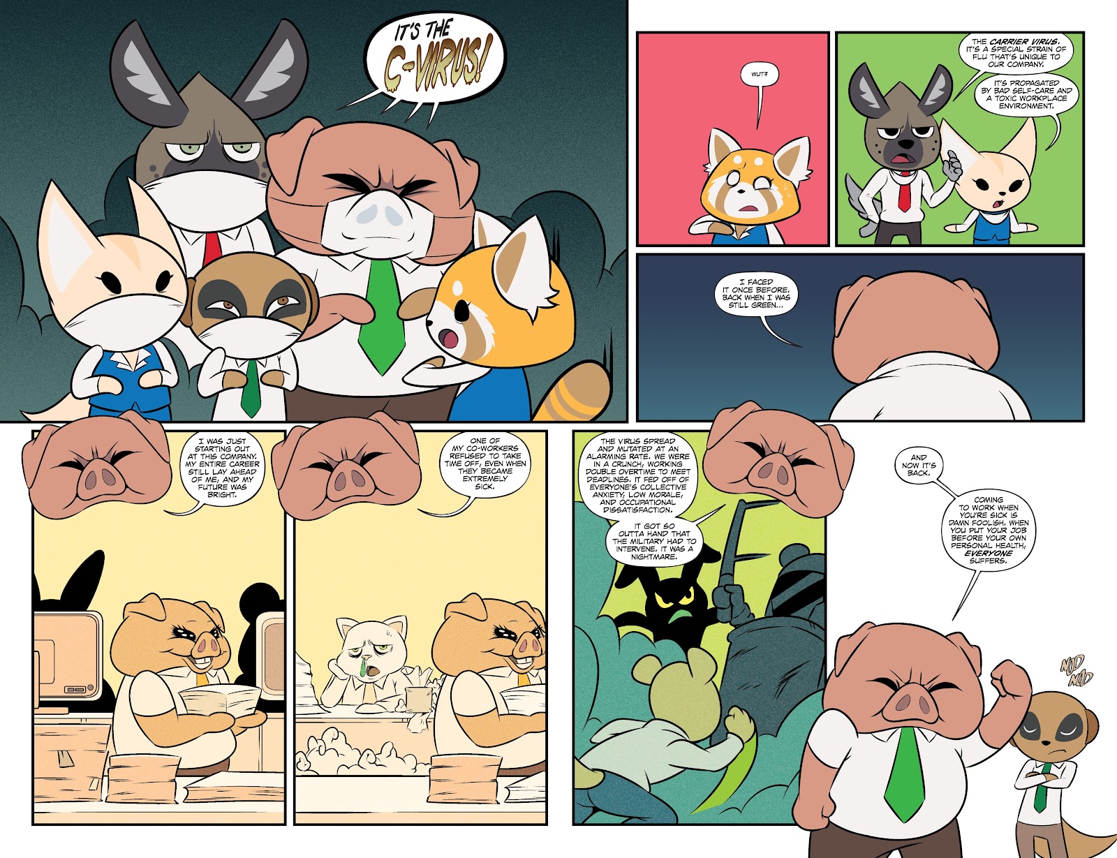 Aggretsuko issue 1 - Page 7